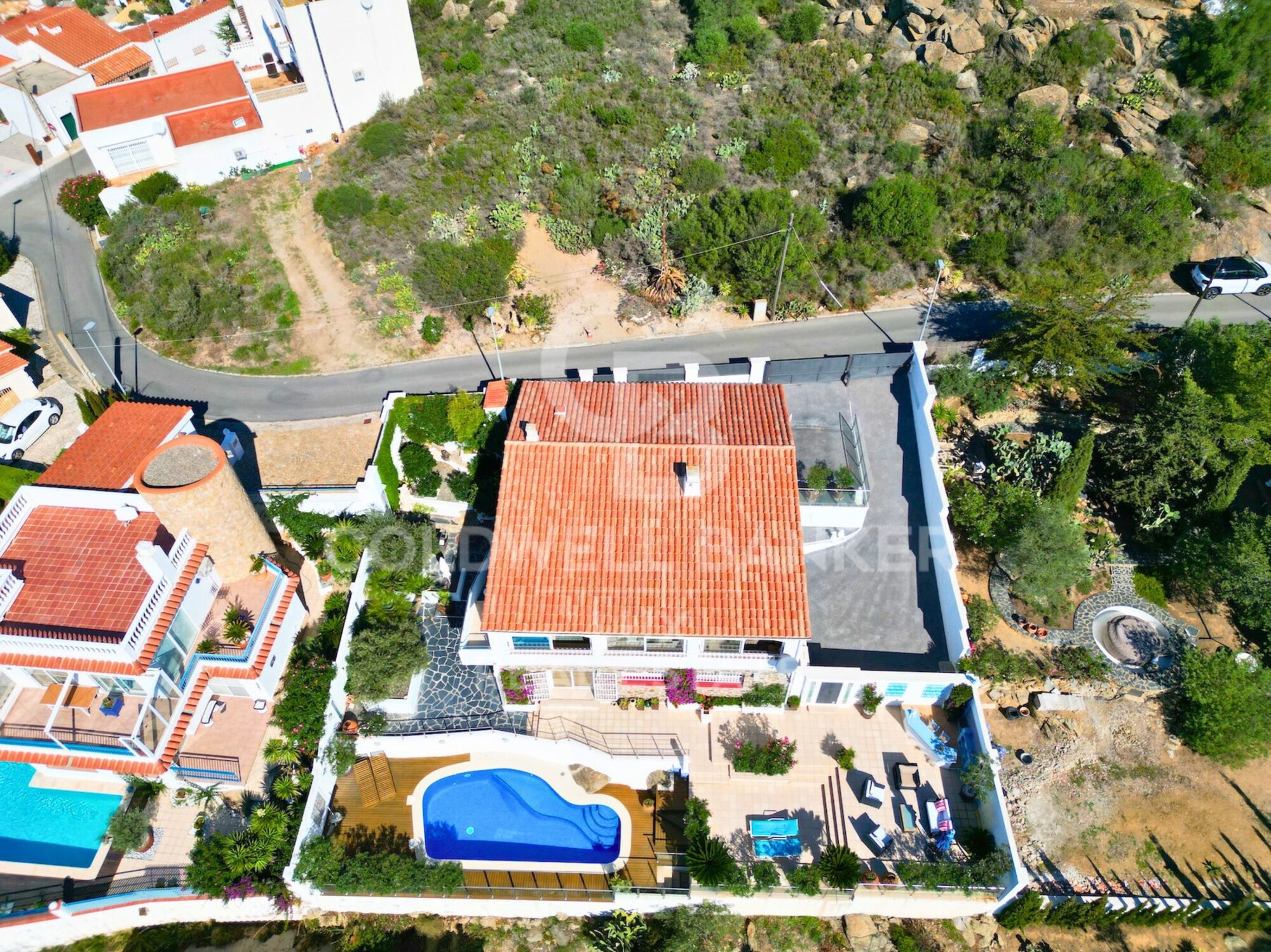 Villa avec magnifique vue unique et exceptionnelle sur la Baie de Roses