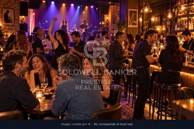 Music Bar with Concert Licence and Freehold Premises in Badalona