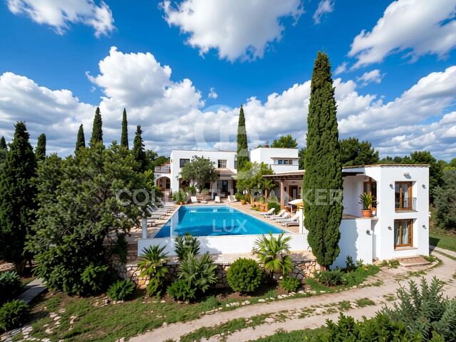 Finca con piscina y apartamento independiente en parcela de 47.574 m² en Llers