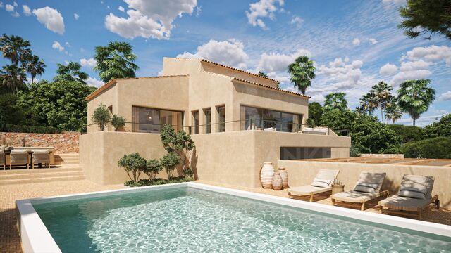 Villa de style Casa Rutilius I avec piscine privée et vue sur le Montgó