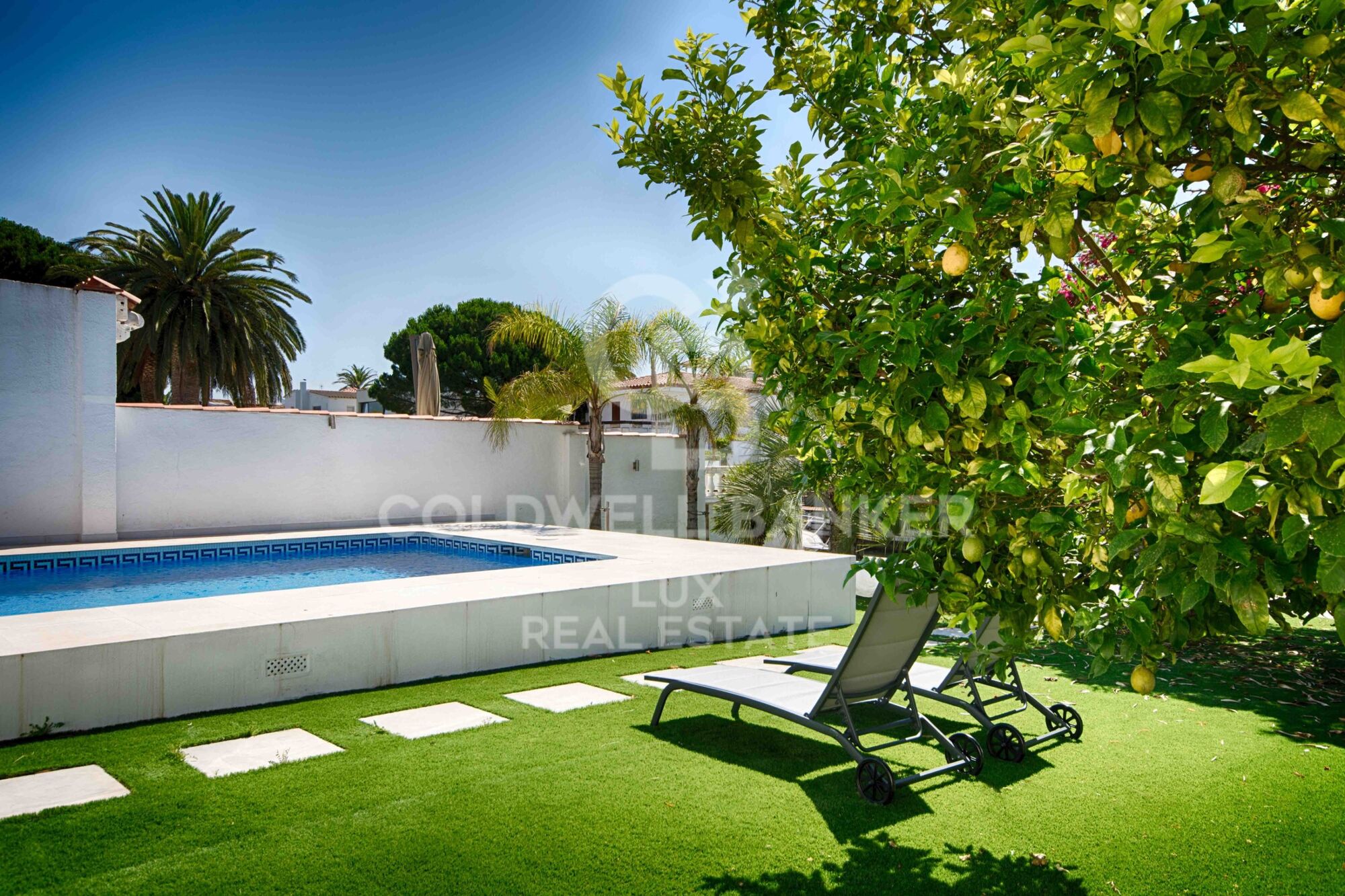 Casa en el canal con amarre de 12,5 m, orientación sur