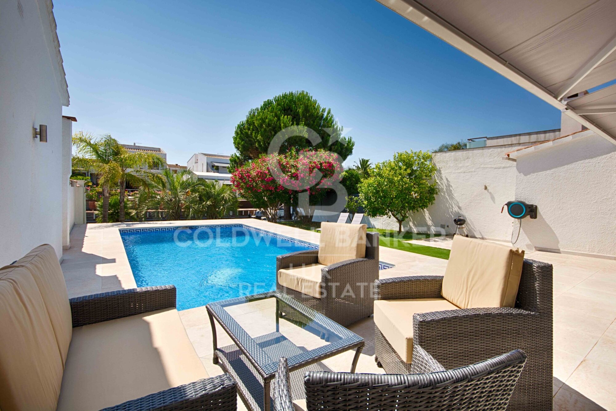 Casa en el canal con amarre de 12,5 m, orientación sur