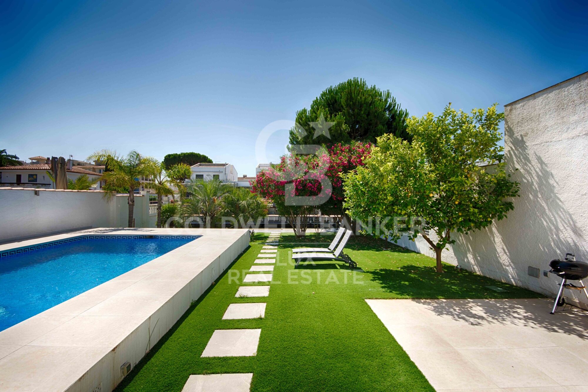 Casa en el canal con amarre de 12,5 m, orientación sur