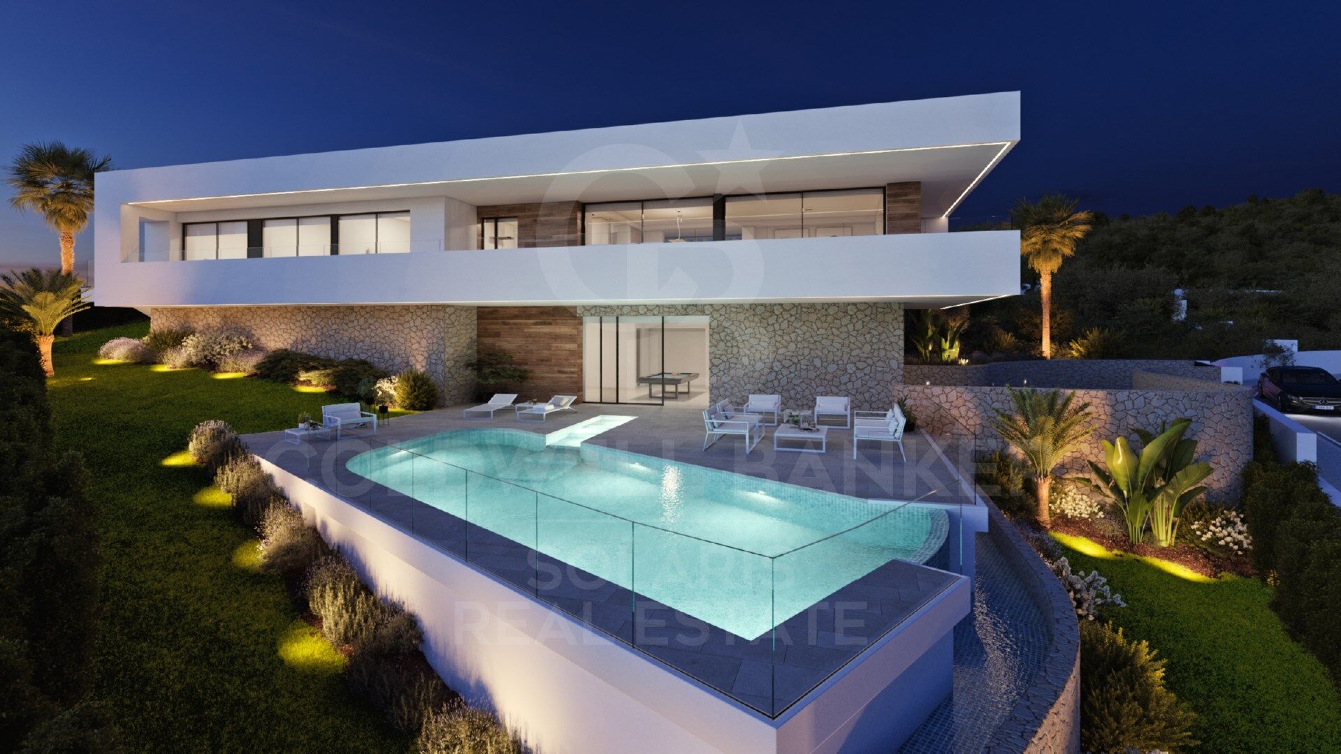Villa Brisa del Mar de 3 dormitorios con vistas al mar en Cumbre del Sol