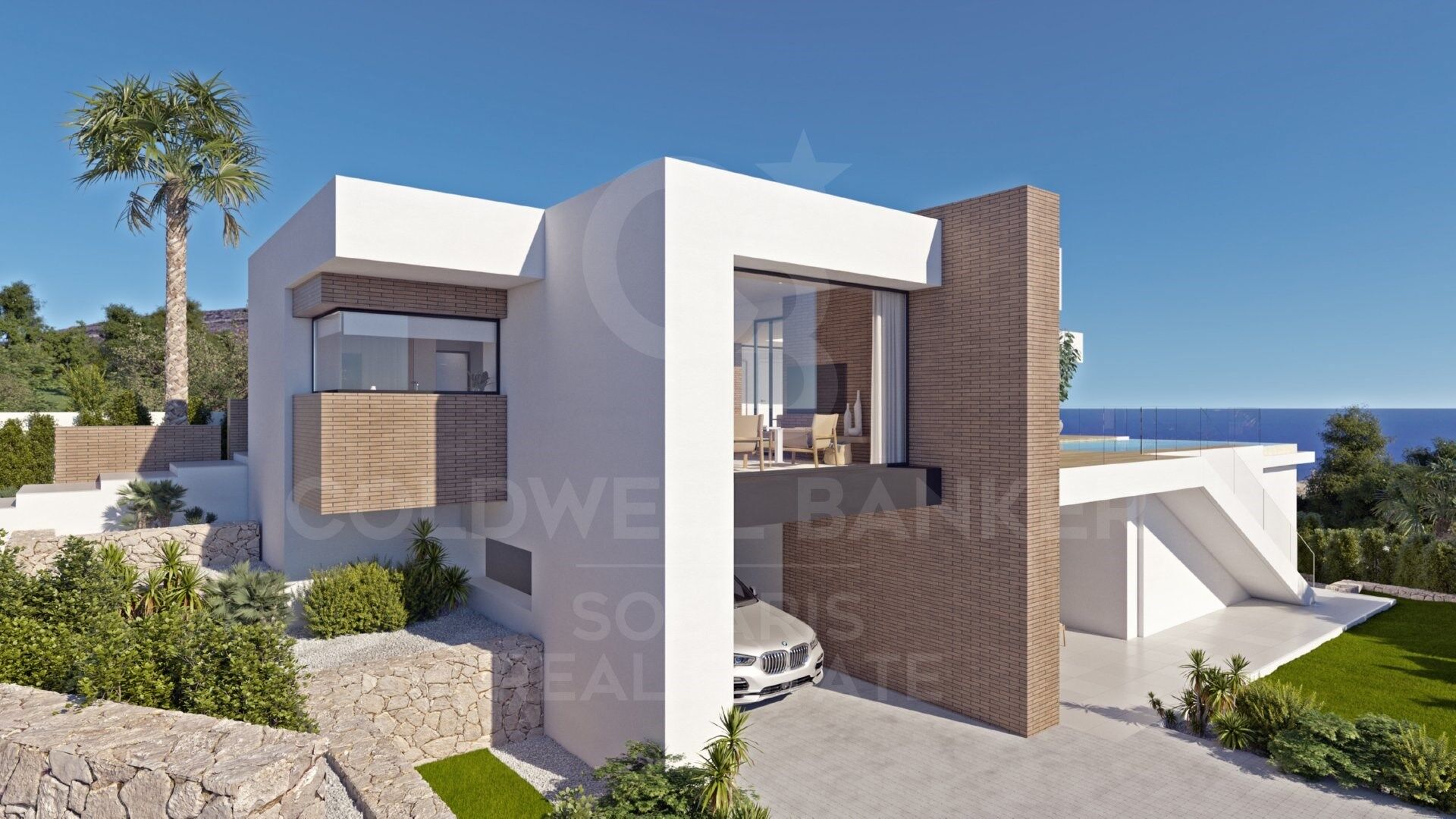 Luxury 3 bedroom villa with sea views in Cumbre del Sol