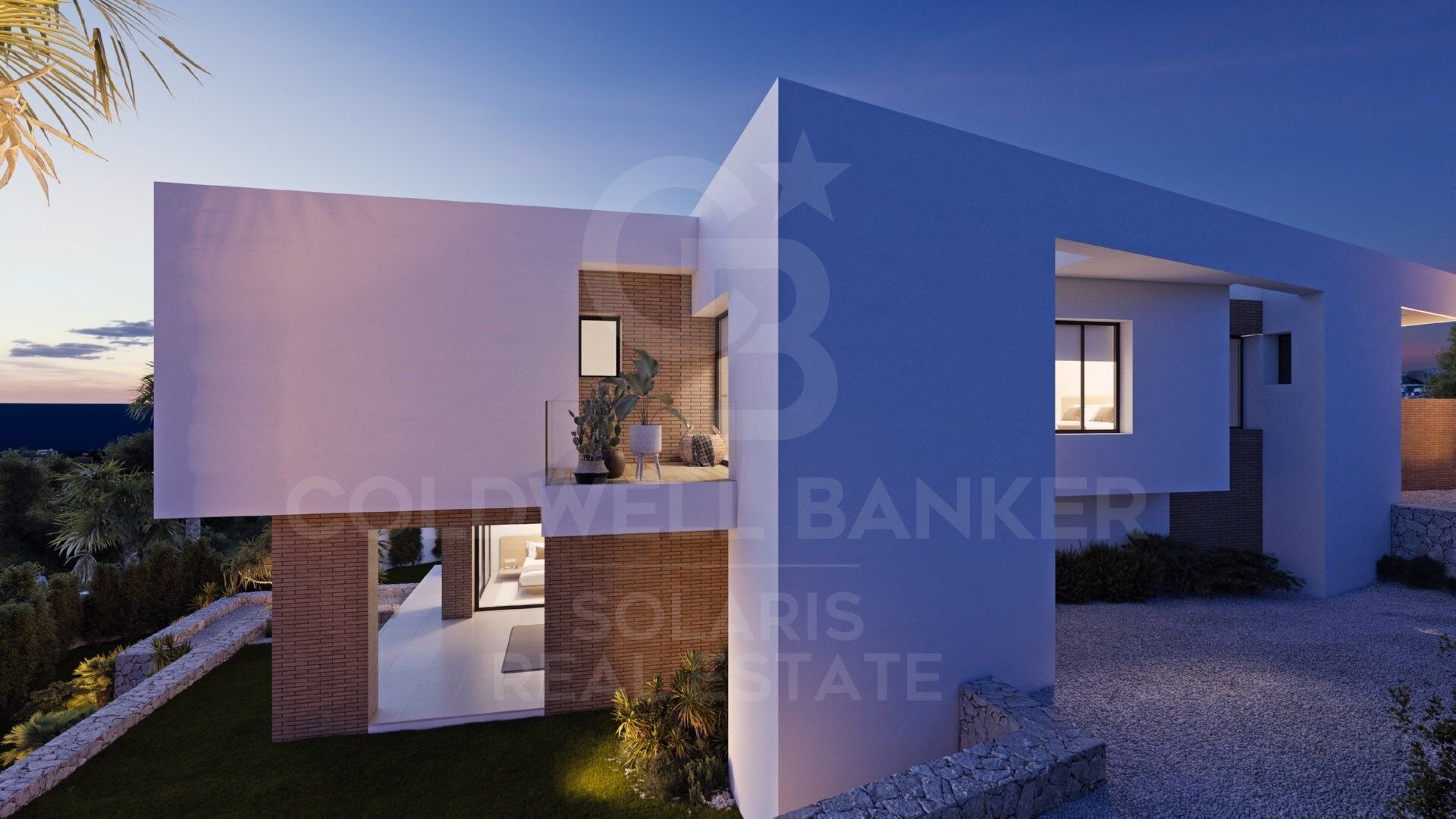 Luxury 3 bedroom villa with sea views in Cumbre del Sol