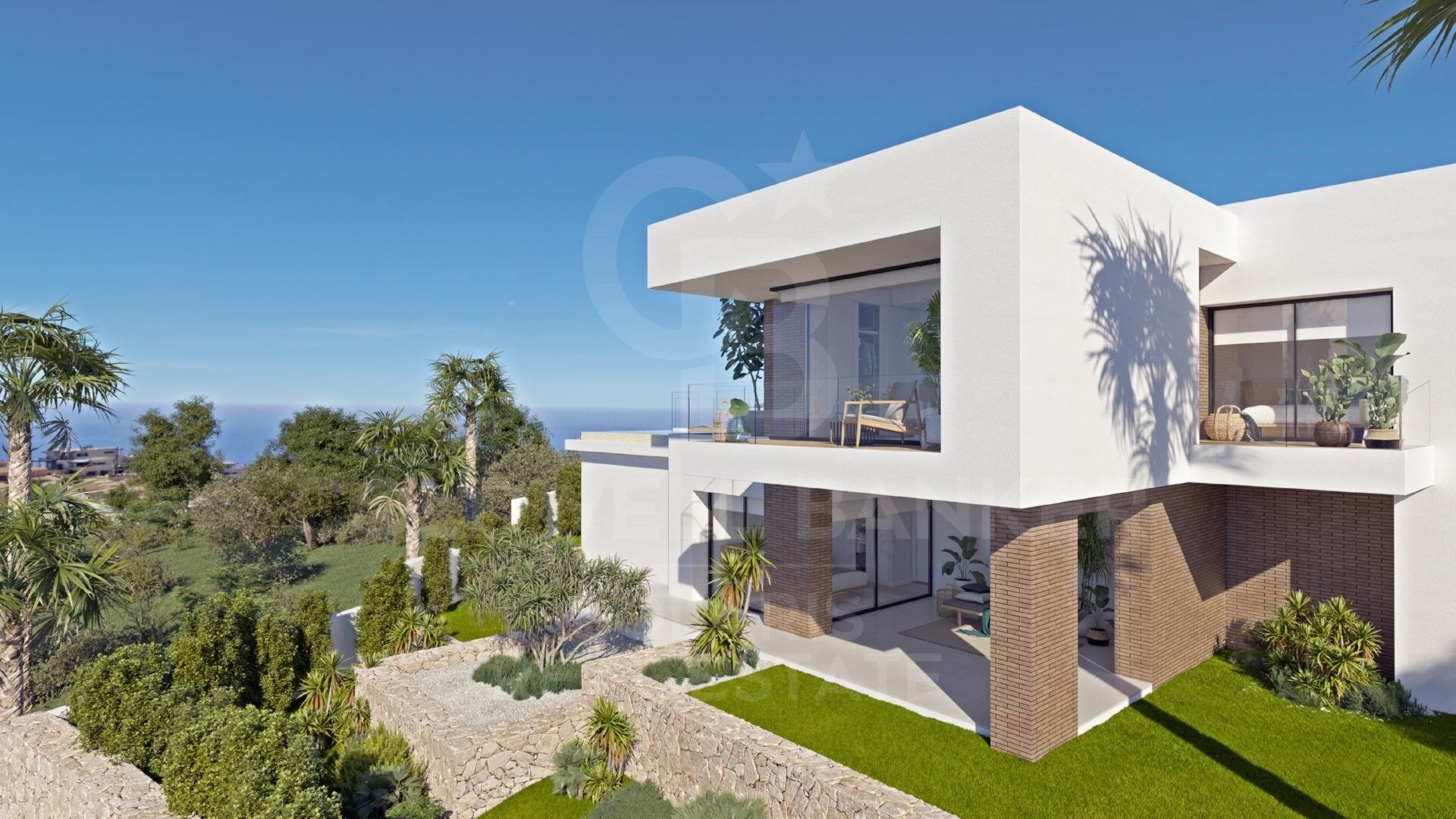 Luxury 3 bedroom villa with sea views in Cumbre del Sol