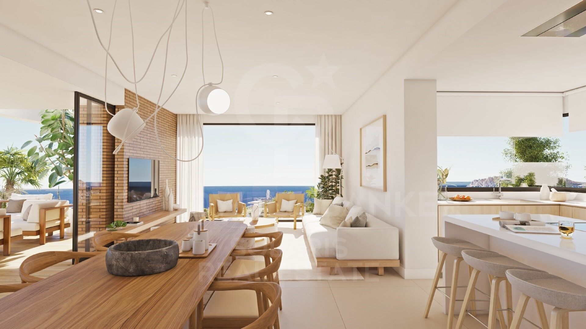 Villa de luxe de 3 chambres avec vue sur la mer à Cumbre del Sol