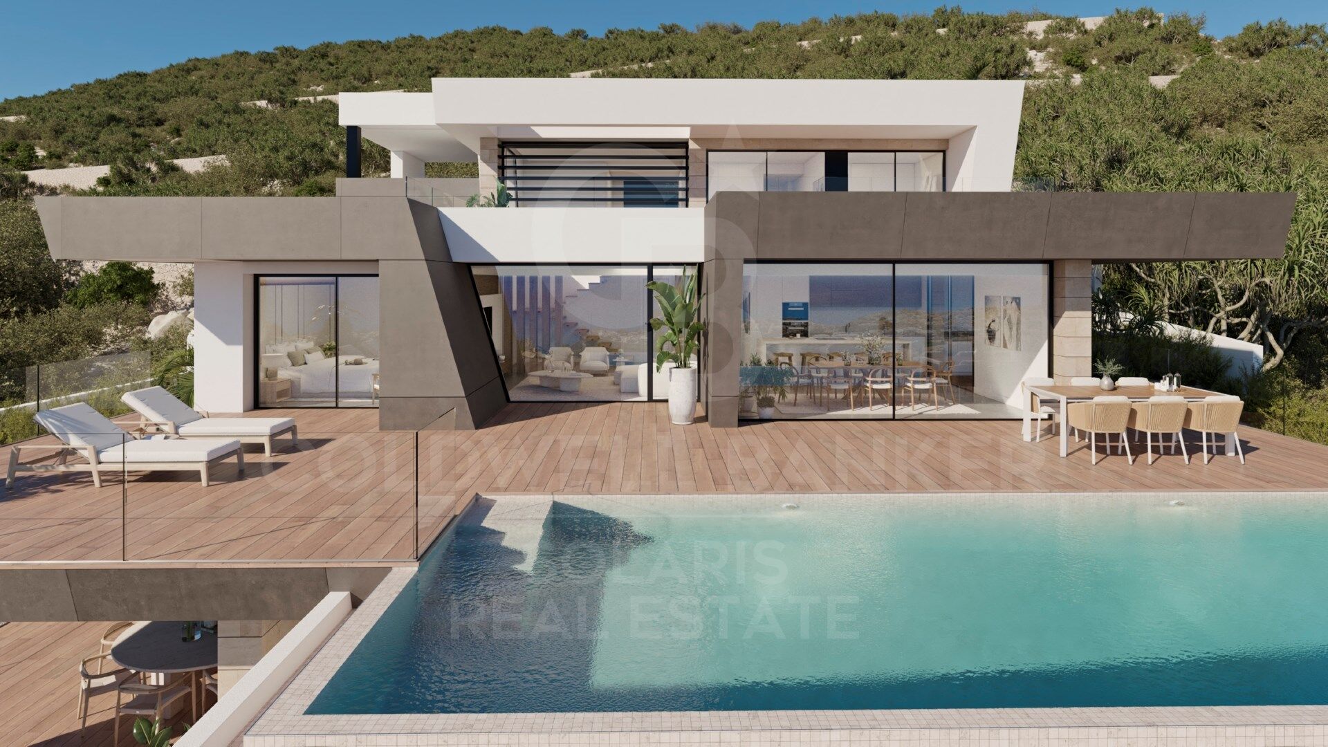 Luxury 3 bedroom villa with sea views in Cumbre del Sol