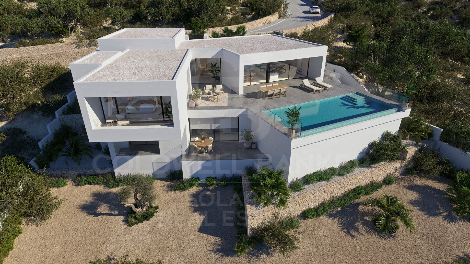 Luxury 3 bedroom villa with sea views in Cumbre del Sol