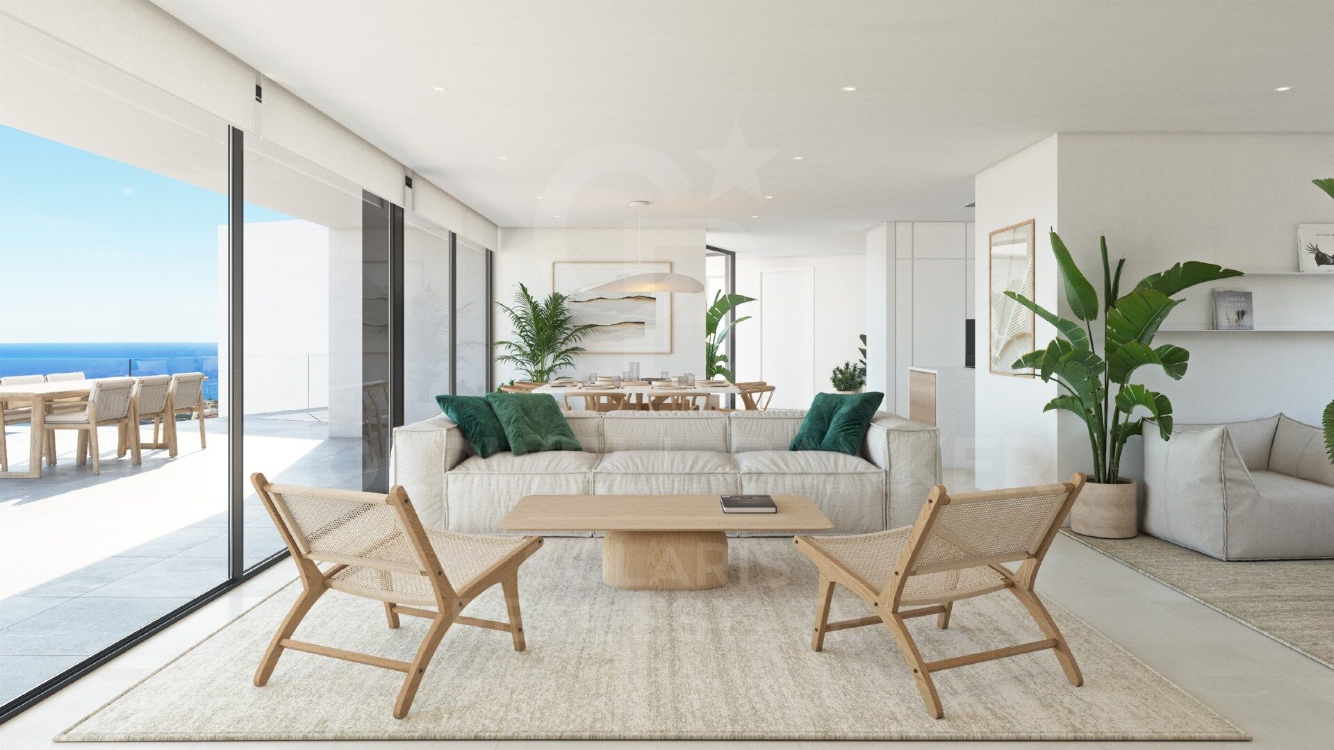 Luxury 3 bedroom villa with sea views in Cumbre del Sol