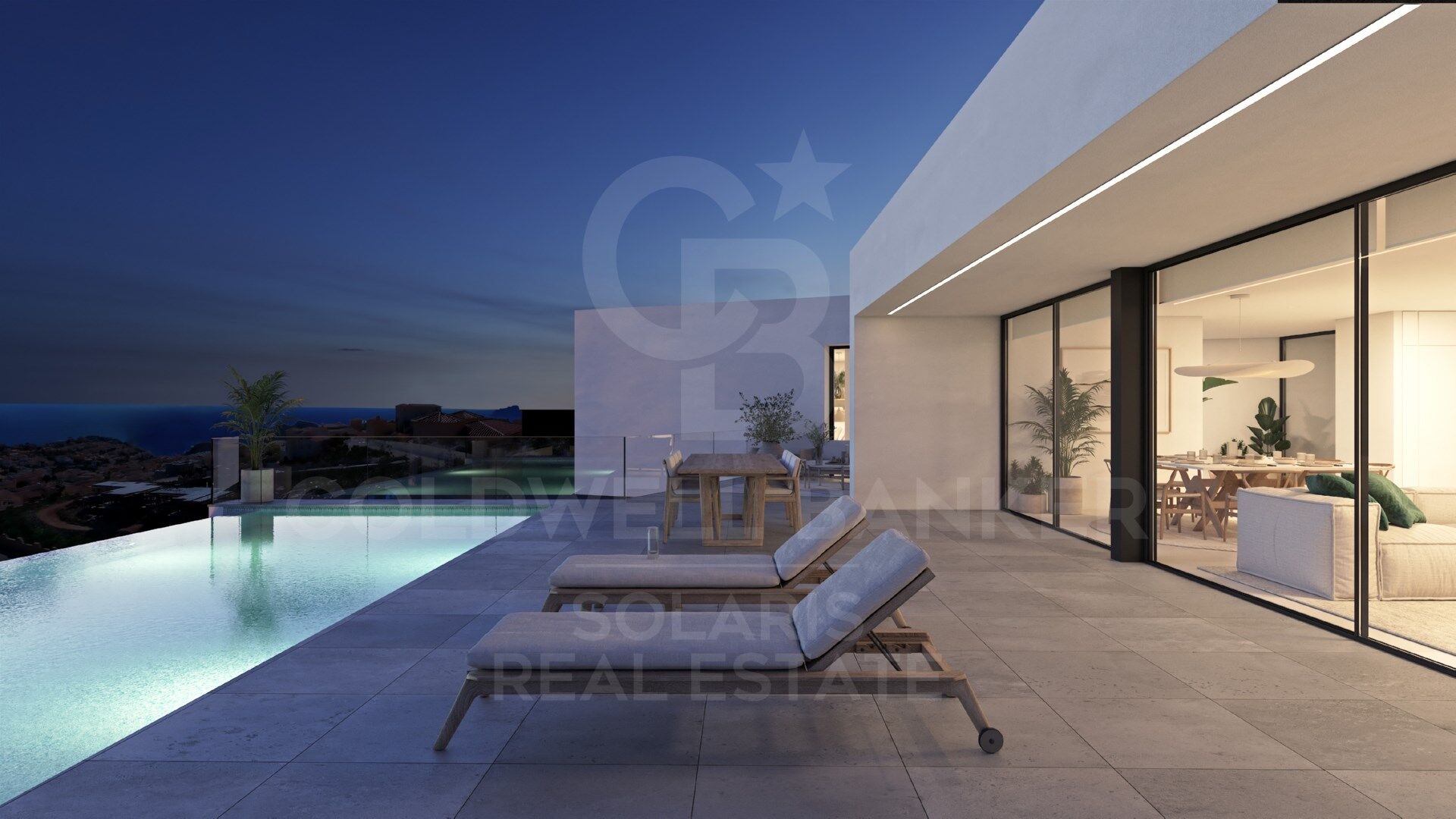 Villa de luxe de 3 chambres avec vue sur la mer à Cumbre del Sol