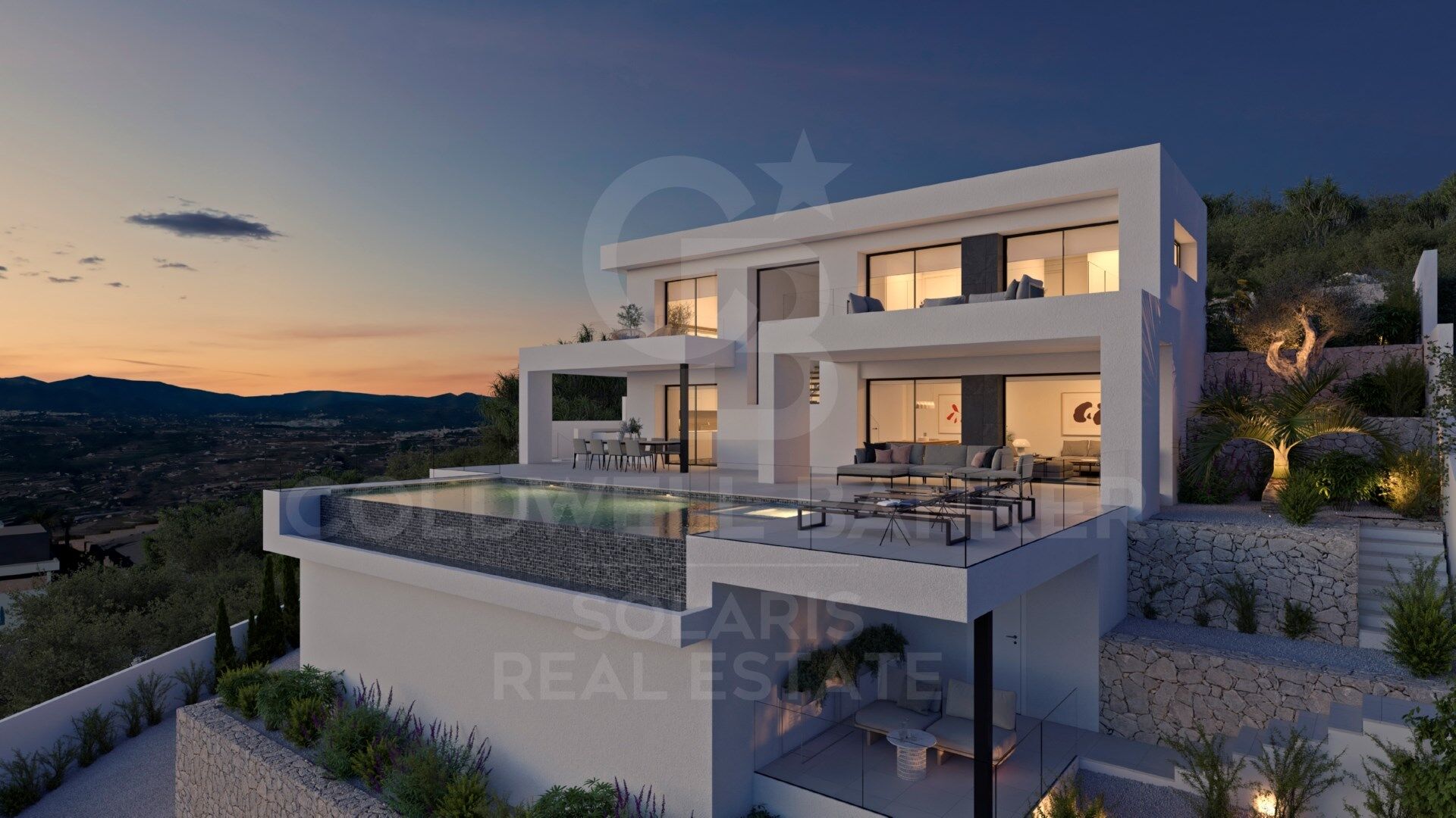 Magnifica Villa de 3 dormitorios con vistas al mar en Benitachell