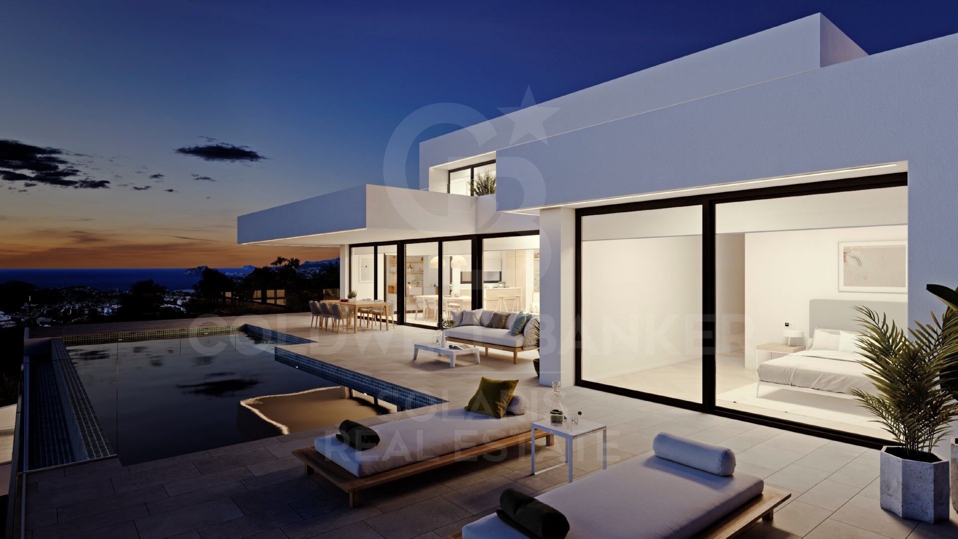 Modern luxury villa with sea views in Cumbre del Sol