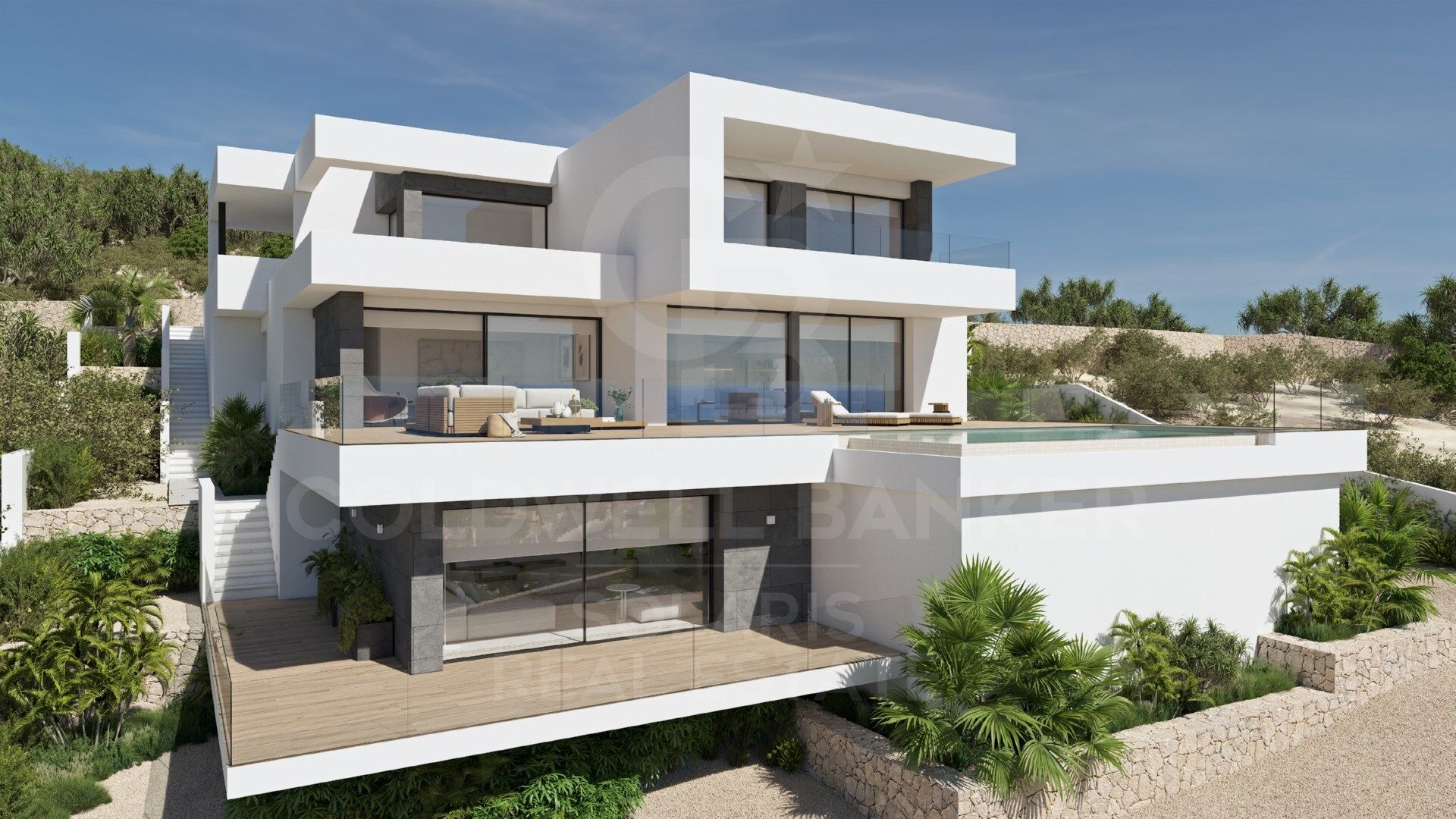 Villa Delín de lujo con espectaculares vistas al mar en Cumbre del Sol