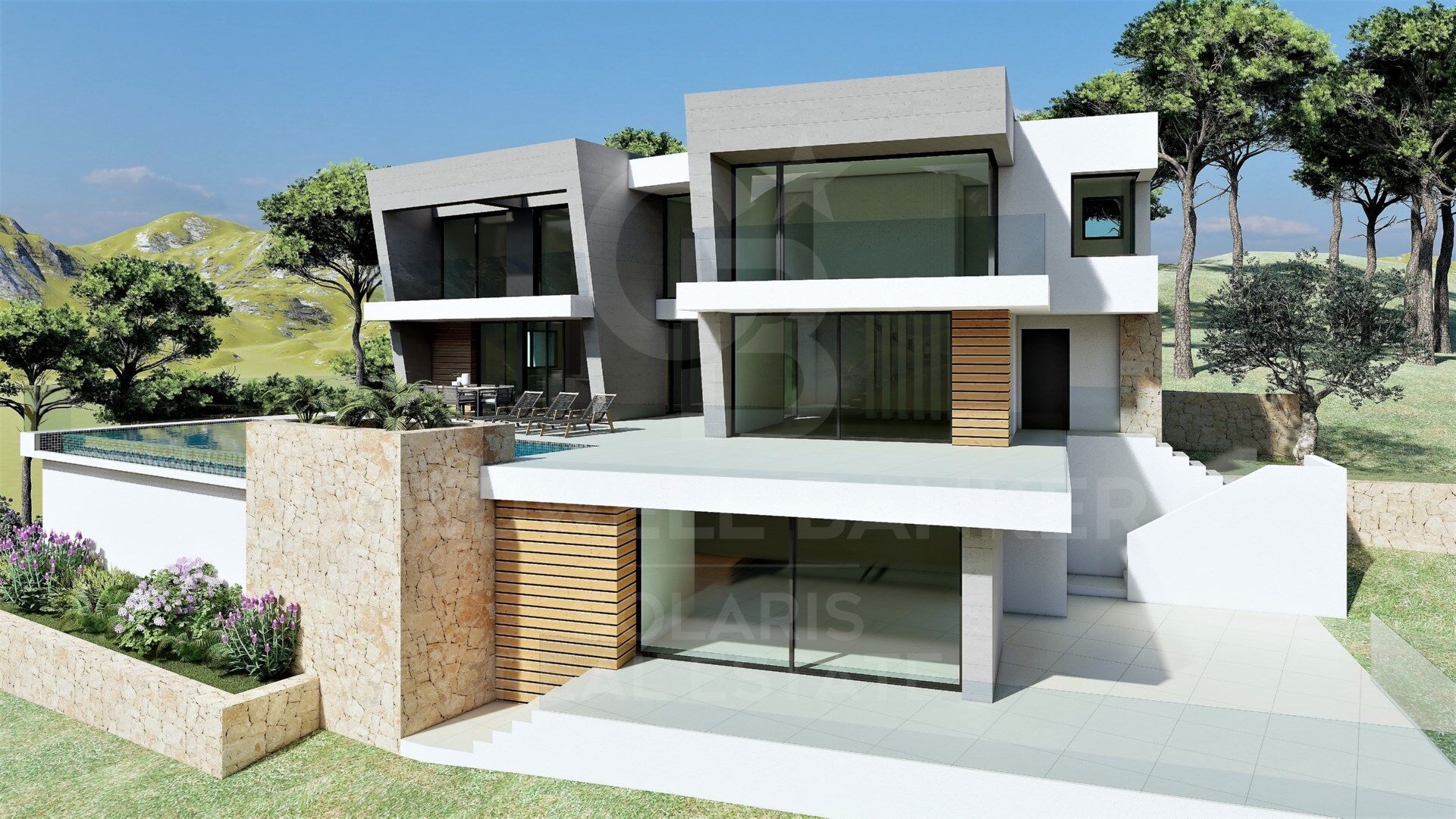 Villa de lujo de 3 habitaciones con vistas al mar en Benitachell