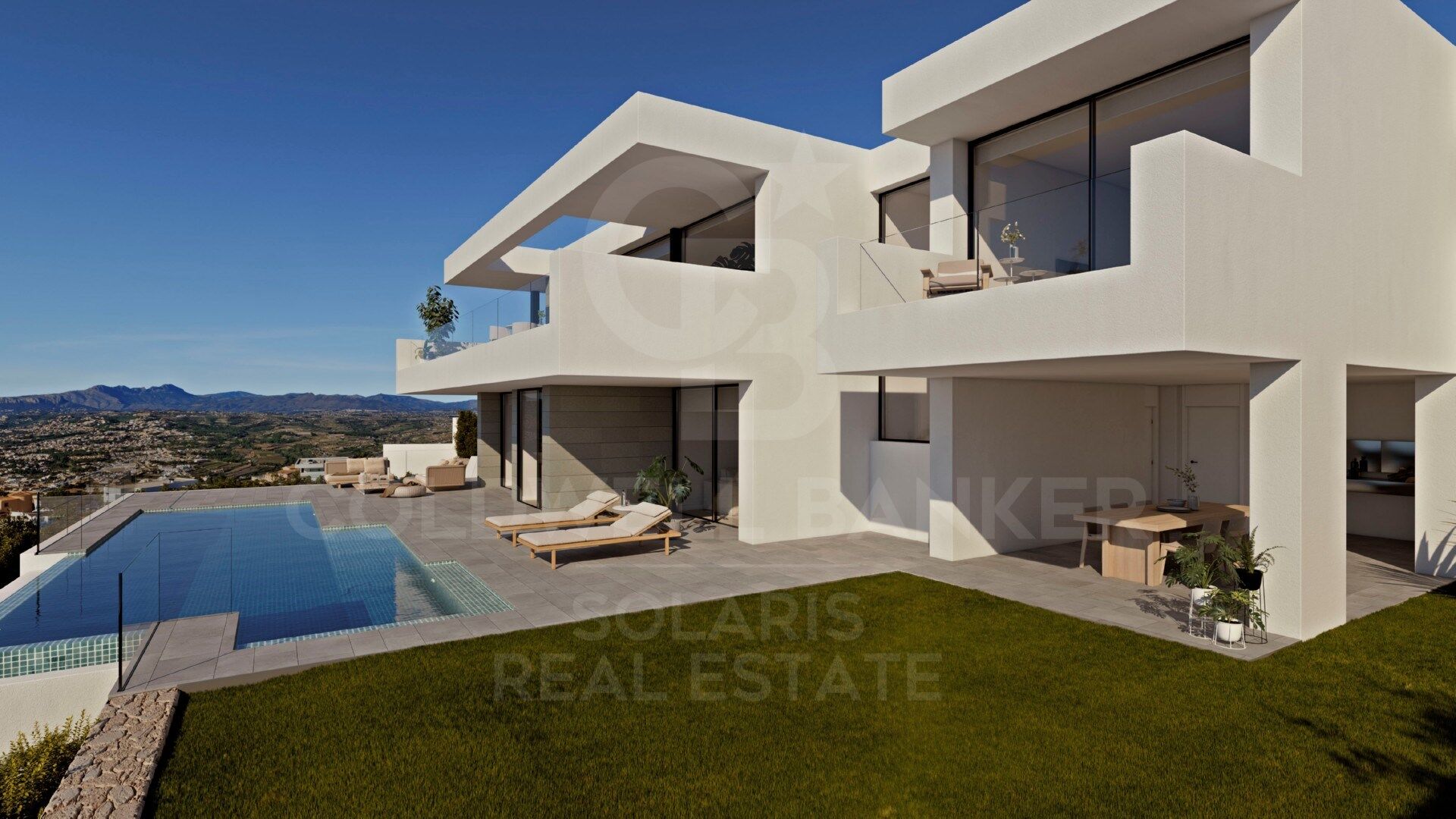 3 bedroom villa with sea views in Cumbre del Sol