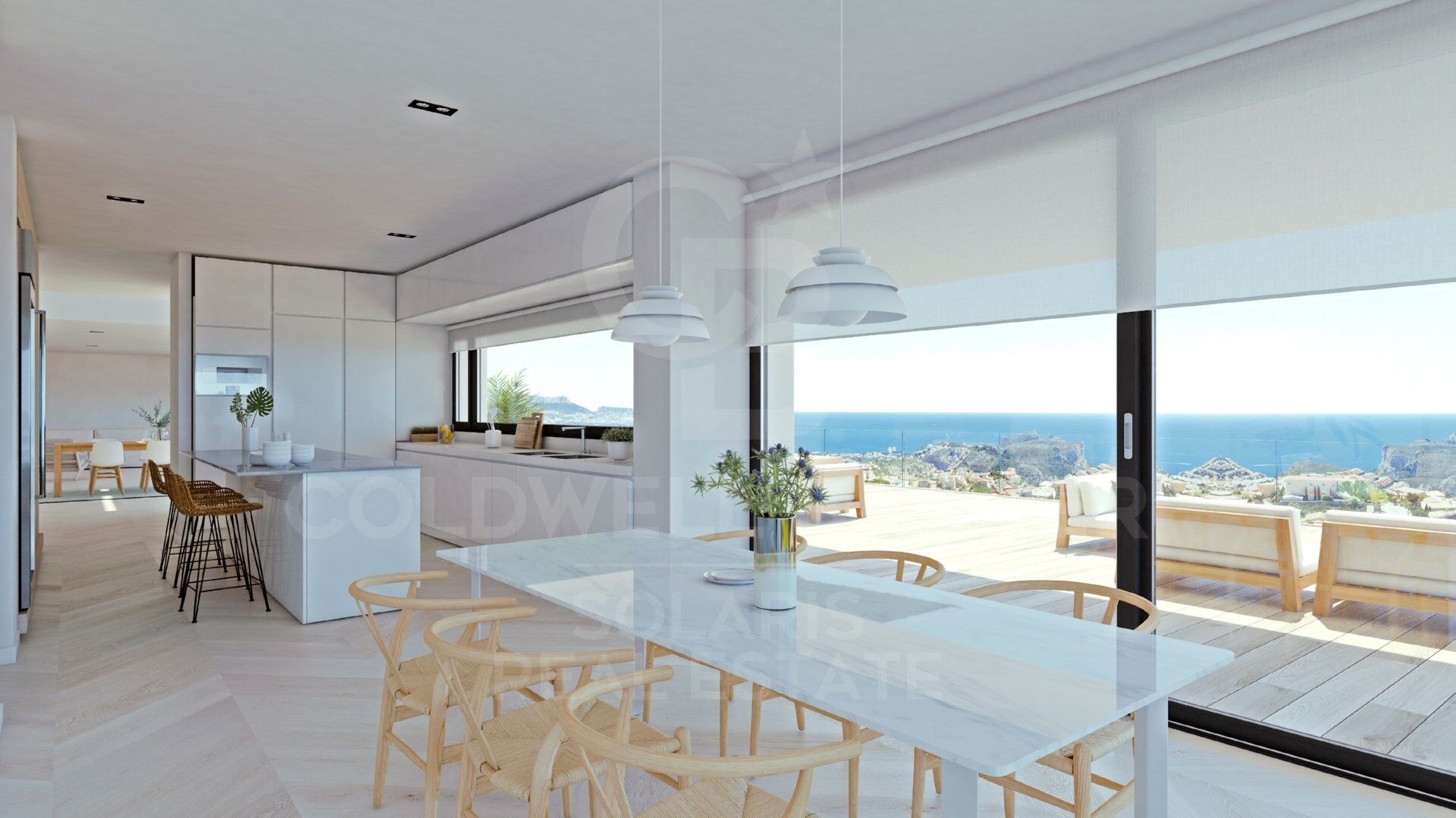 EN CONSTRUCTION - Villa de luxe exclusive de 5 chambres avec vue sur la mer à Benitachell