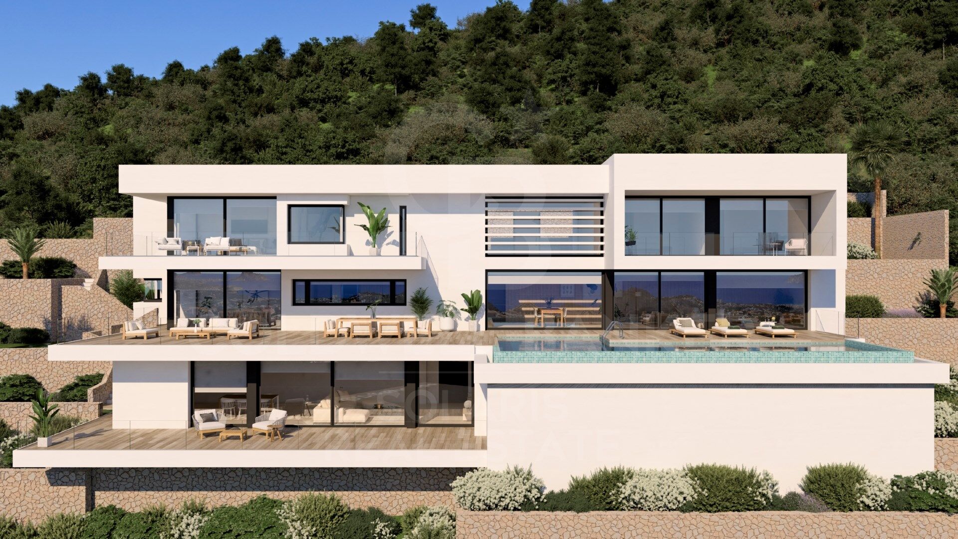 EN CONSTRUCTION - Villa de luxe exclusive de 5 chambres avec vue sur la mer à Benitachell