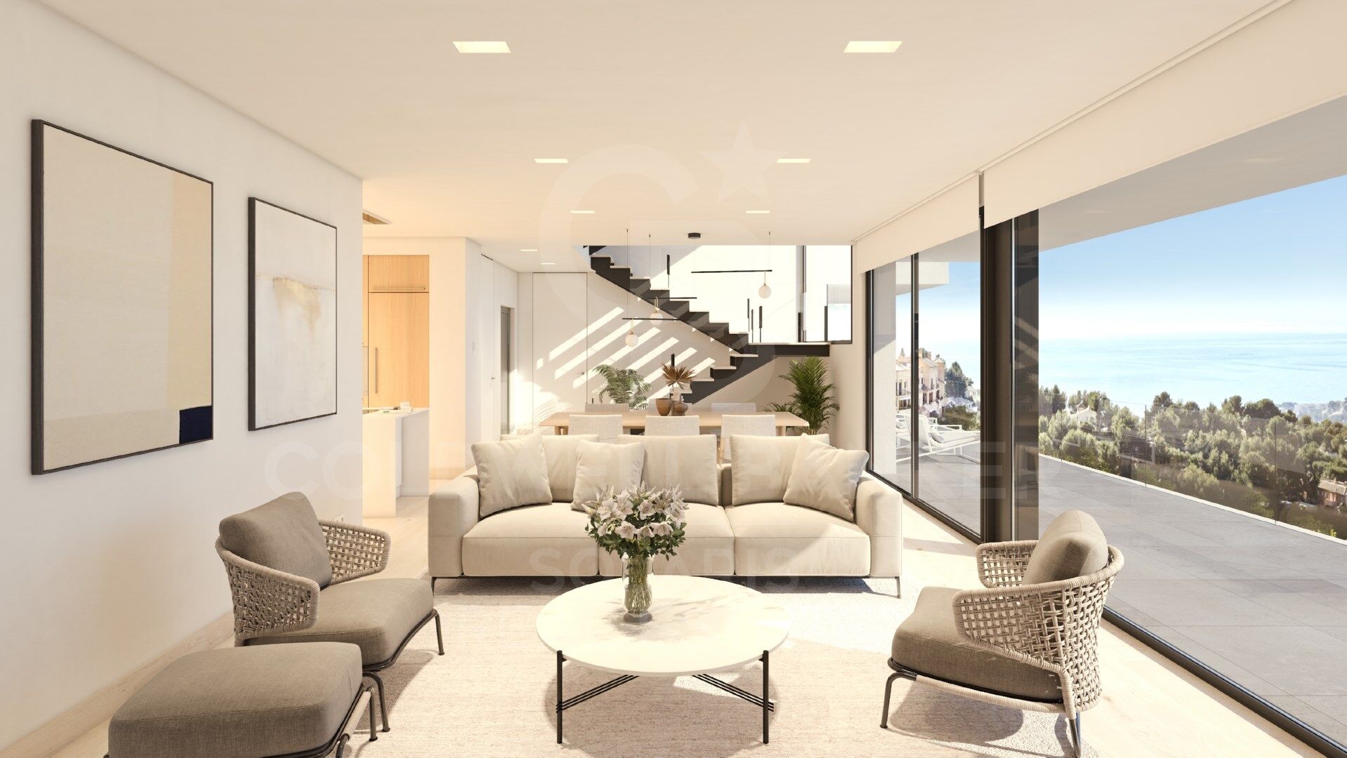 UNDER CONSTRUCTION - Luxury 4 bedroom villa with views in Altea Hills