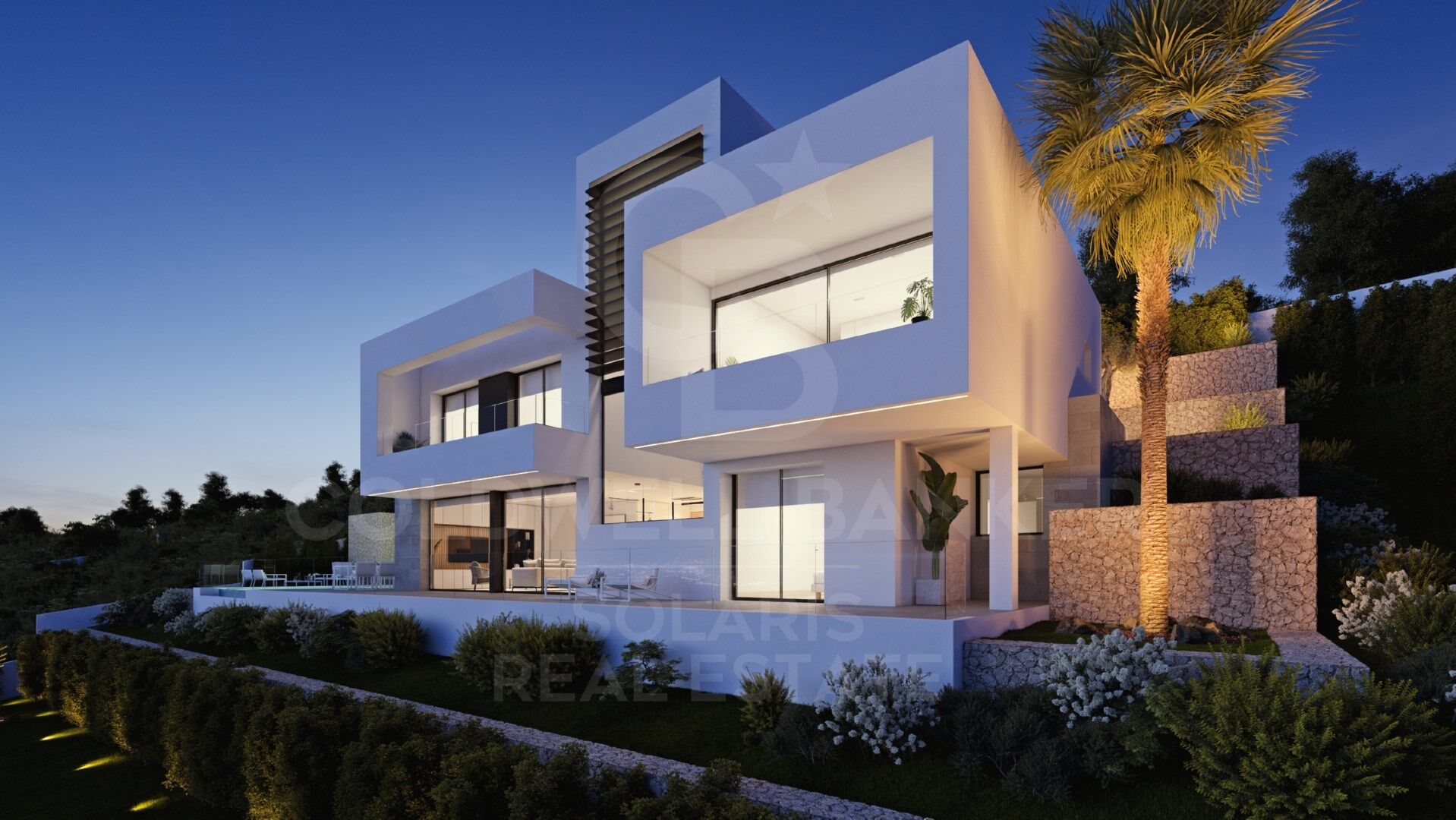 UNDER CONSTRUCTION - Luxury 4 bedroom villa with views in Altea Hills