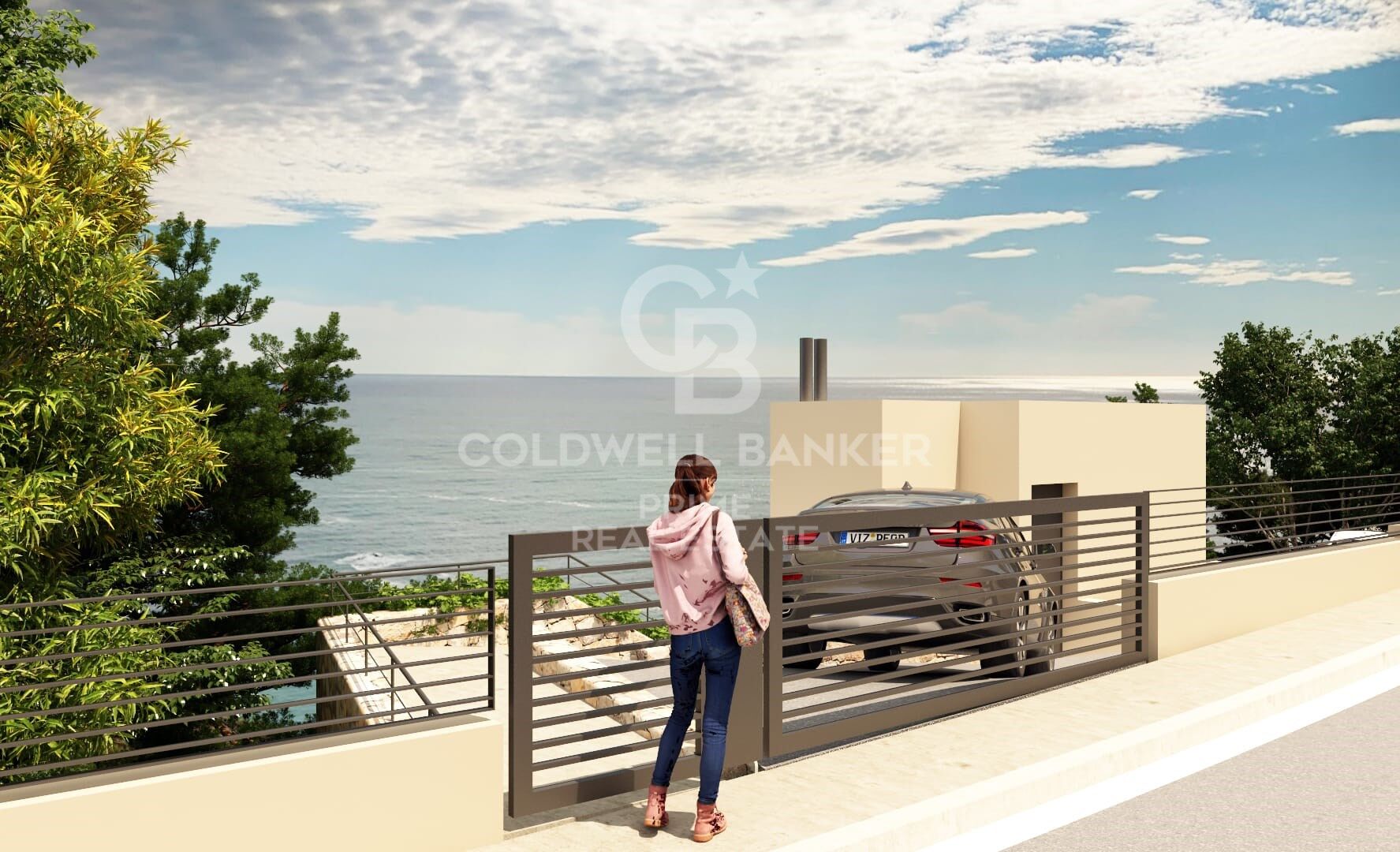 New luxury villa project on the seafront of La Borna, Begur