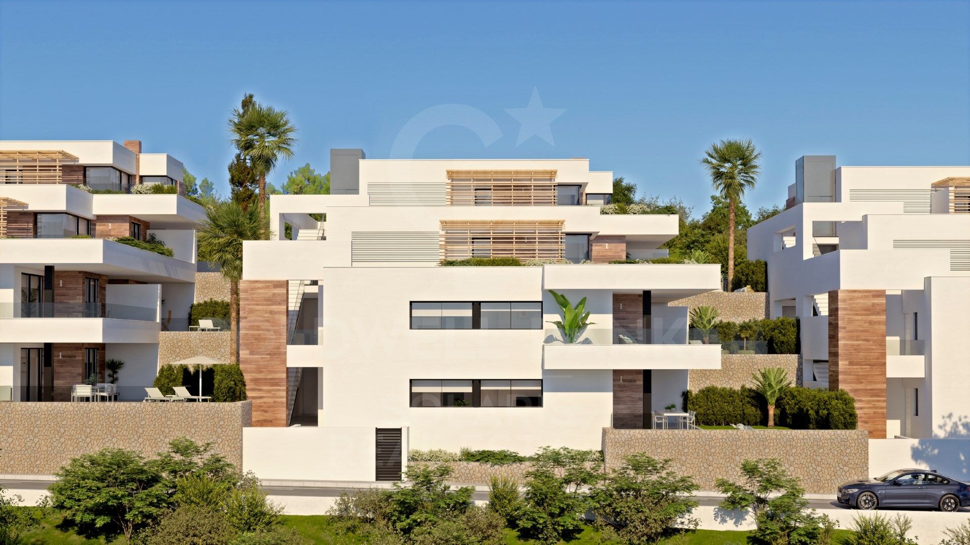 Modern 2 bedroom apartments of new construction in Benitachell