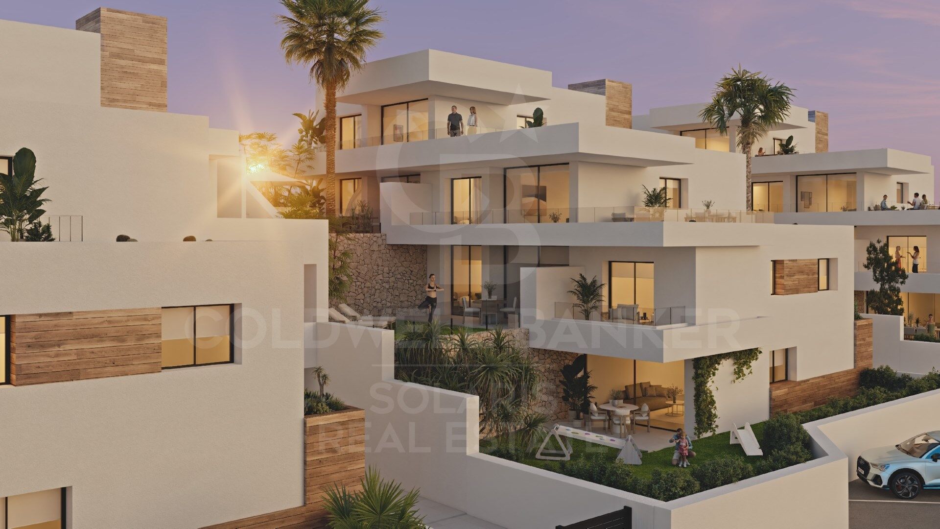 Modern 2 bedroom apartments of new construction in Benitachell