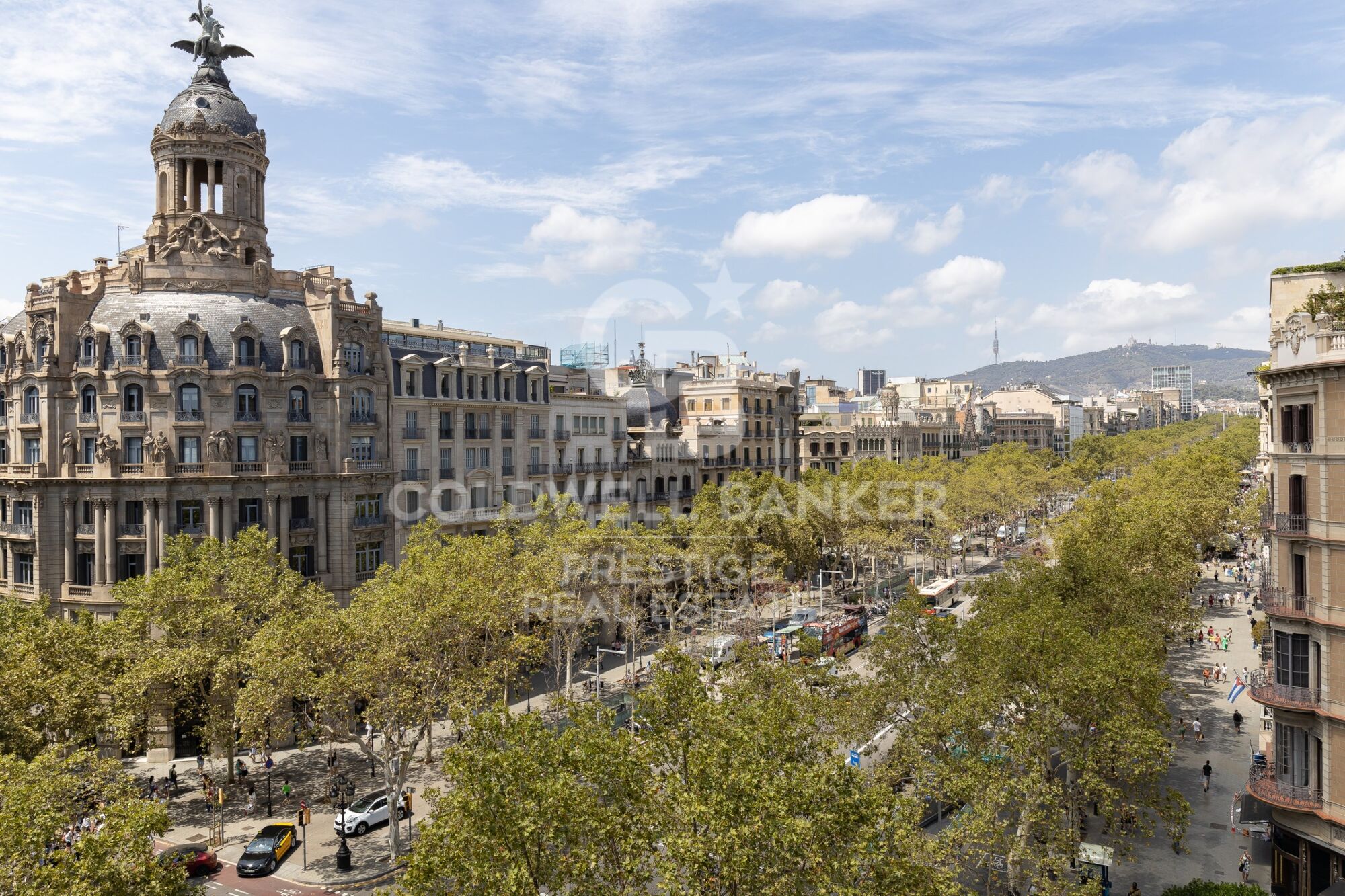 Luxury development with swimming pool in Paseo de Gracia