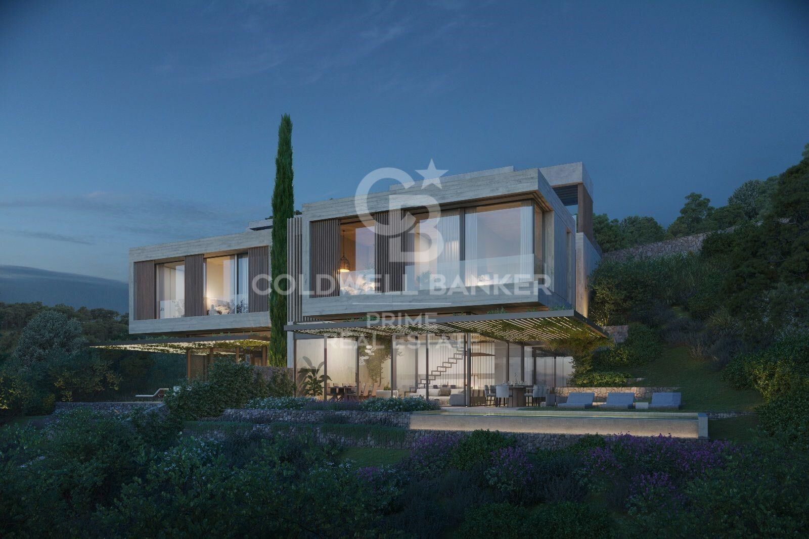 Viviendas adosadas de obra nueva con vistas al mar en Begur (Tamariu)