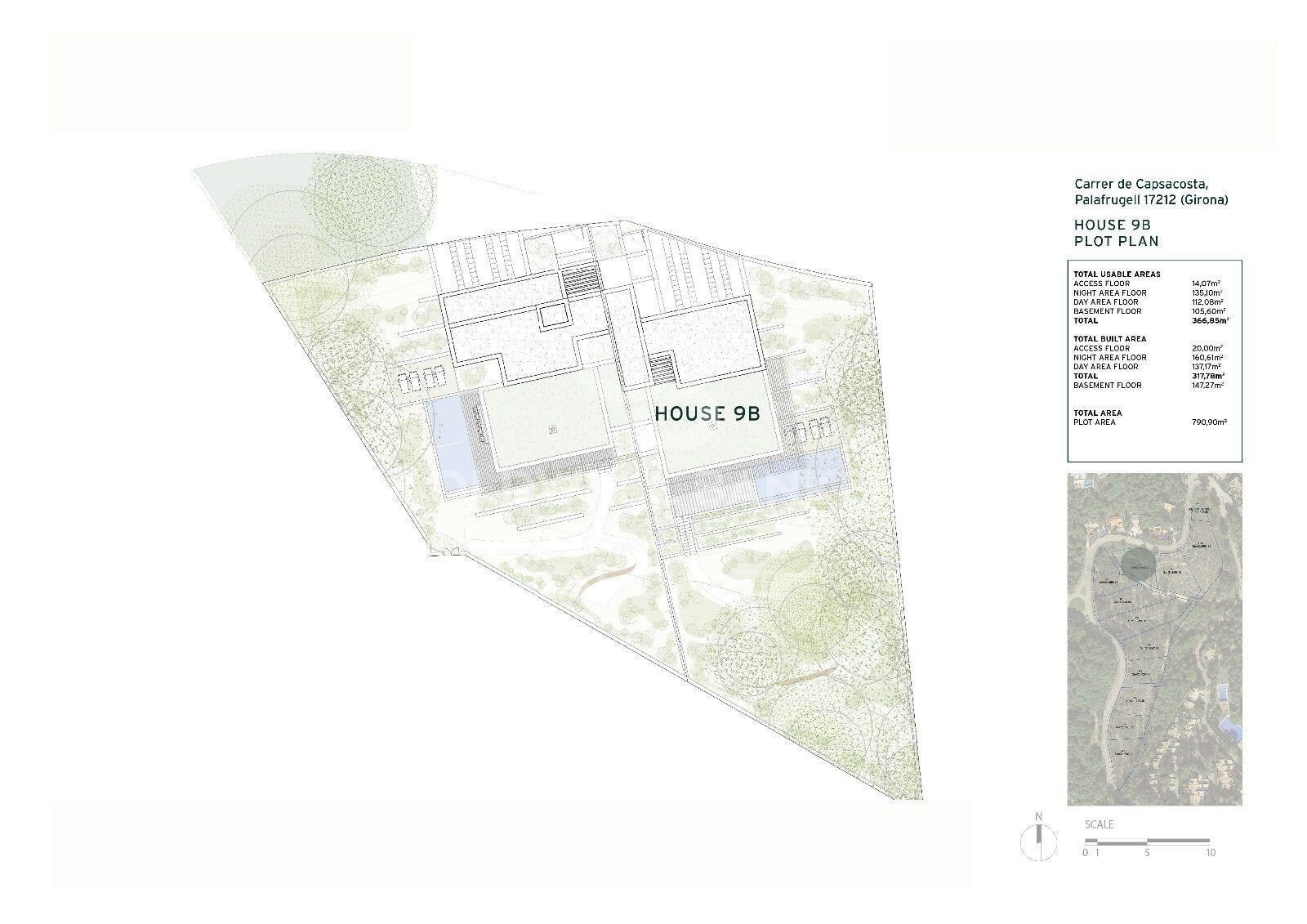 Brand new property for sale with sea views in Begur