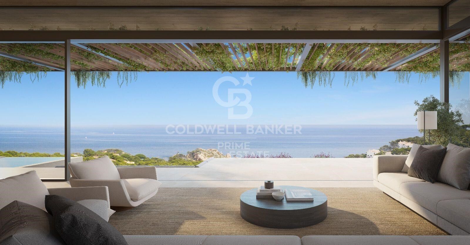 À vendre, maisons unifamiliales neuves avec vue sur la mer à Aiguaxelida, Tamariu