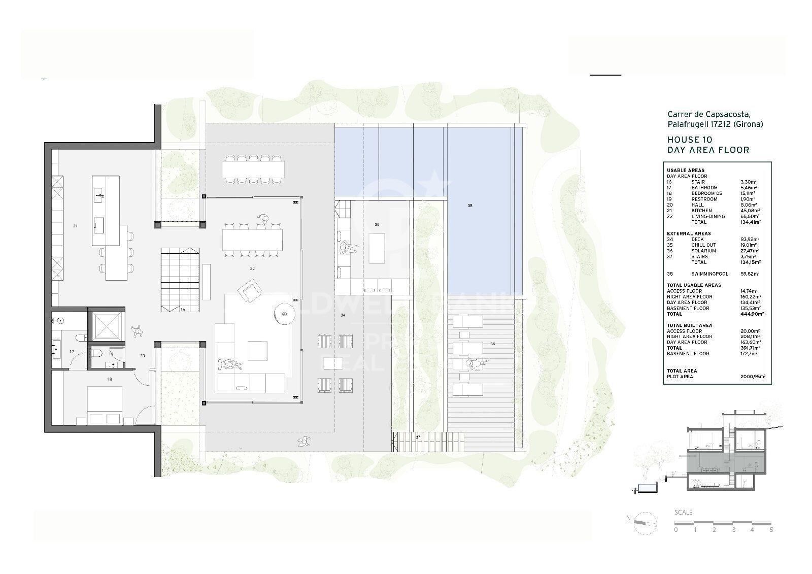 À vendre, maisons unifamiliales neuves avec vue sur la mer à Aiguaxelida, Tamariu