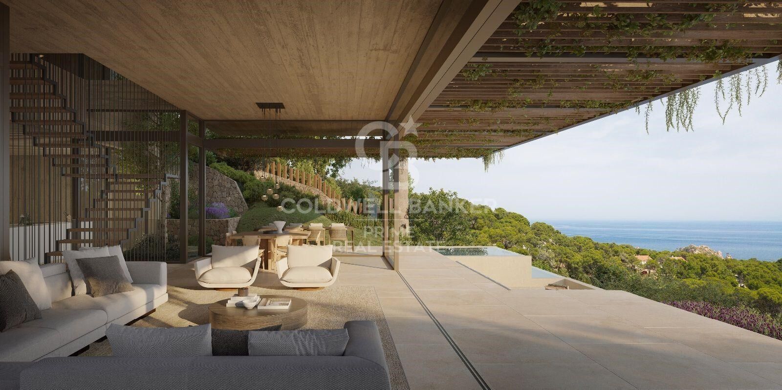 Brand new luxury property for sale with sea views in Begur