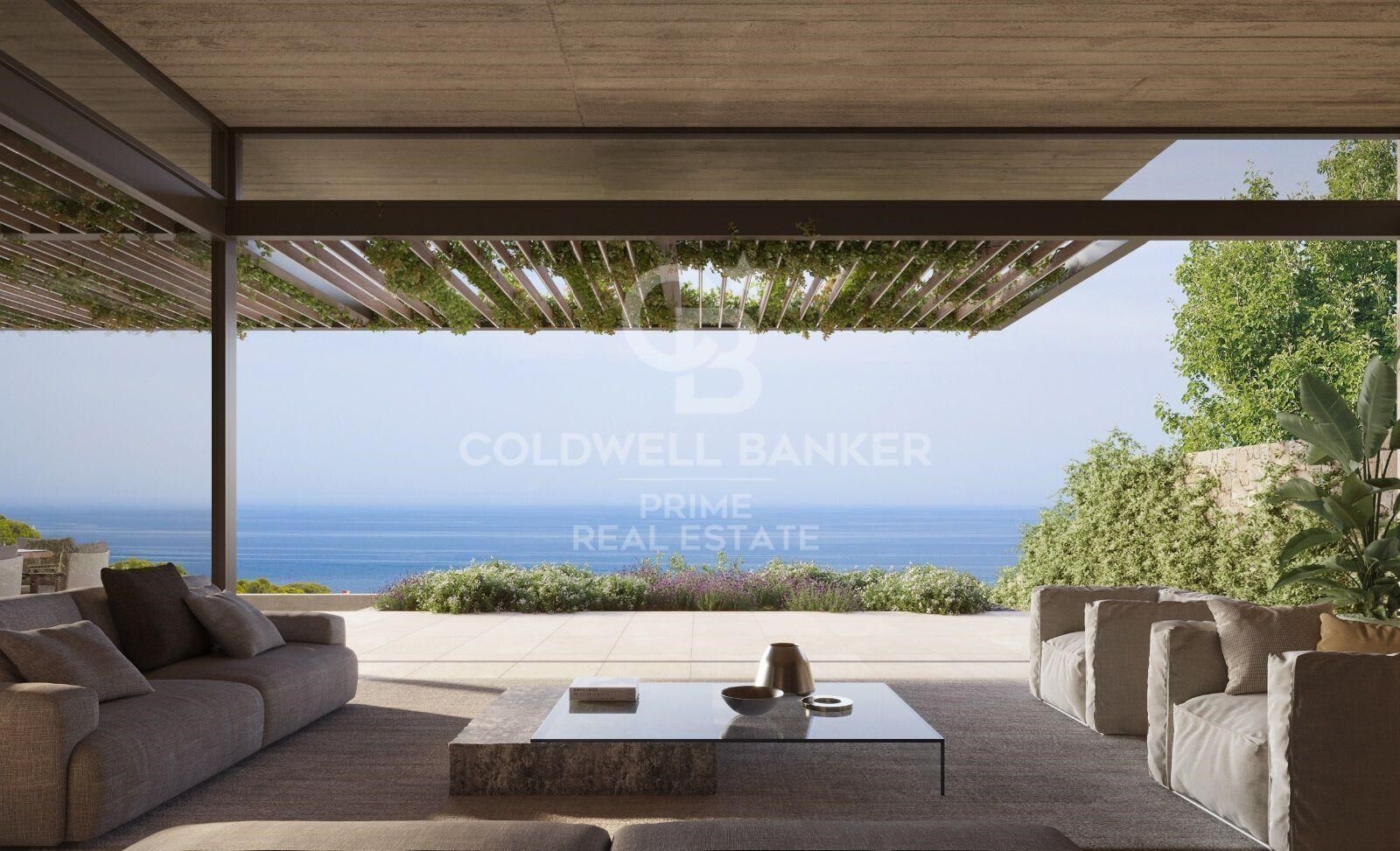 À vendre, maisons unifamiliales neuves avec vue sur la mer à Aiguaxelida, Tamariu