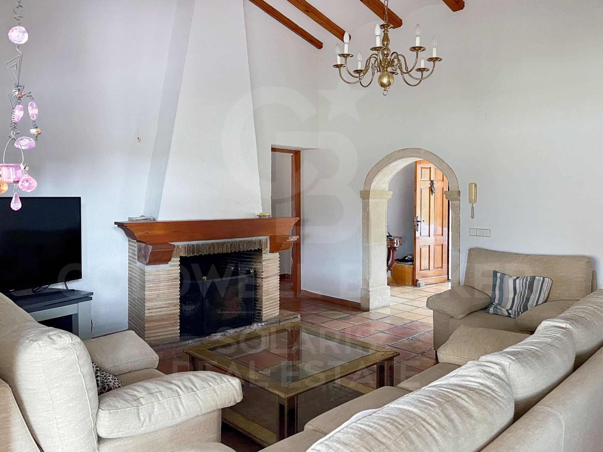 5Bed country house with infinite views. Near the Golf Club