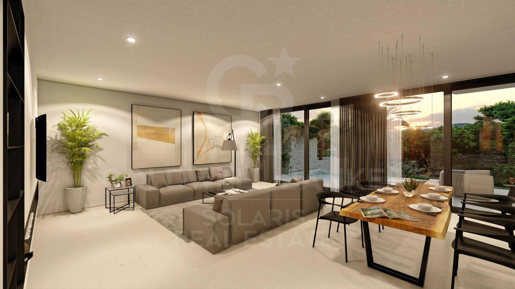 En construcción Villa Paraiso de lujo de 4 habitaciones en Altea