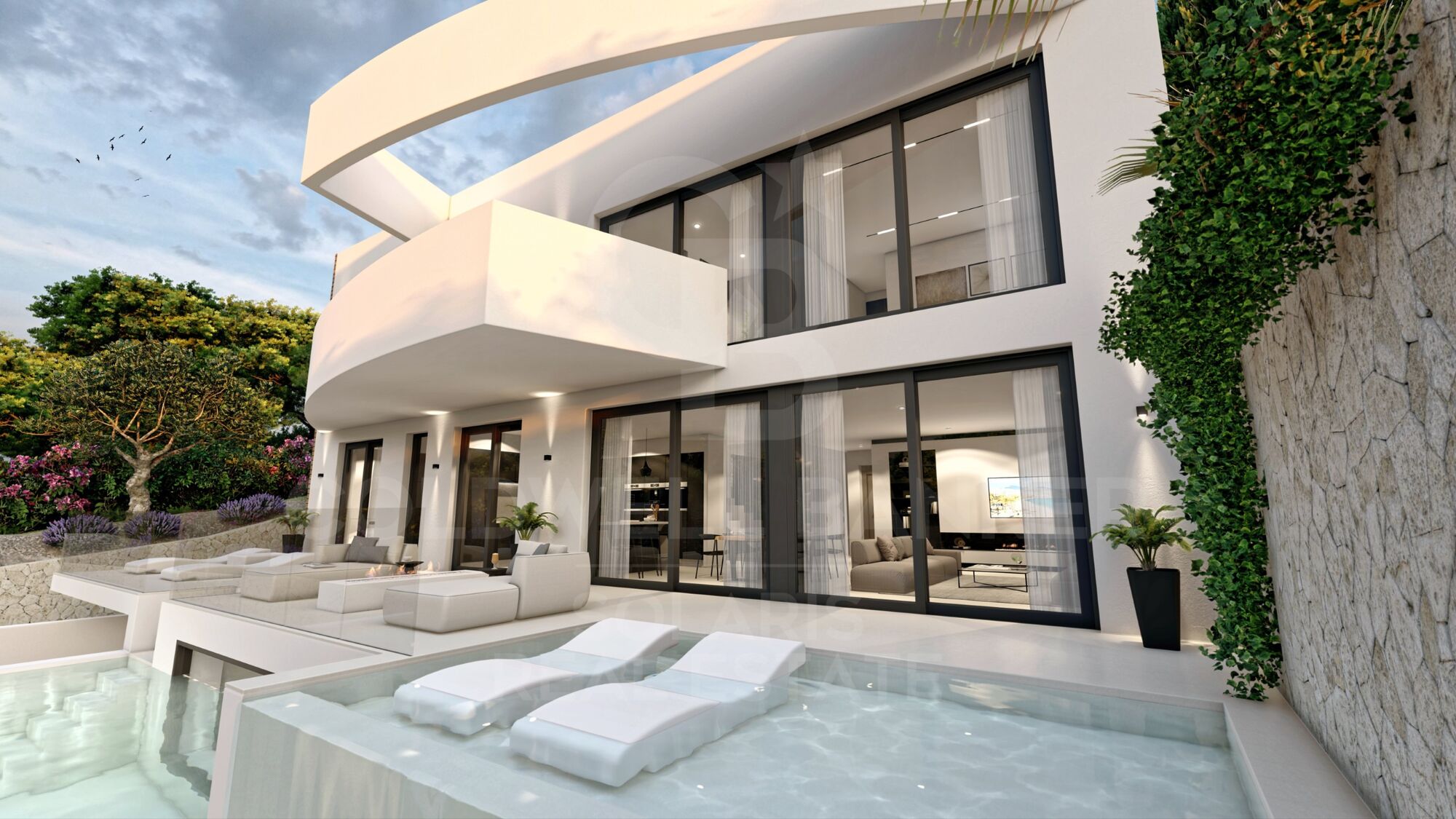 En construcción Villa Paraiso de lujo de 4 habitaciones en Altea