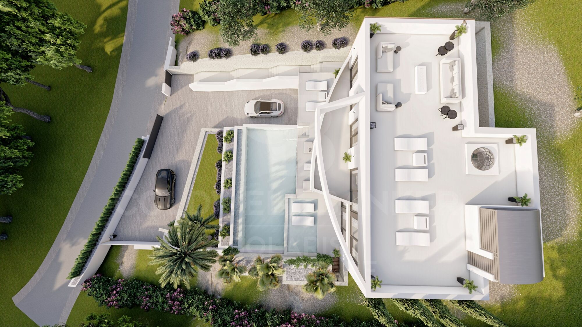 En construcción Villa Paraiso de lujo de 4 habitaciones en Altea