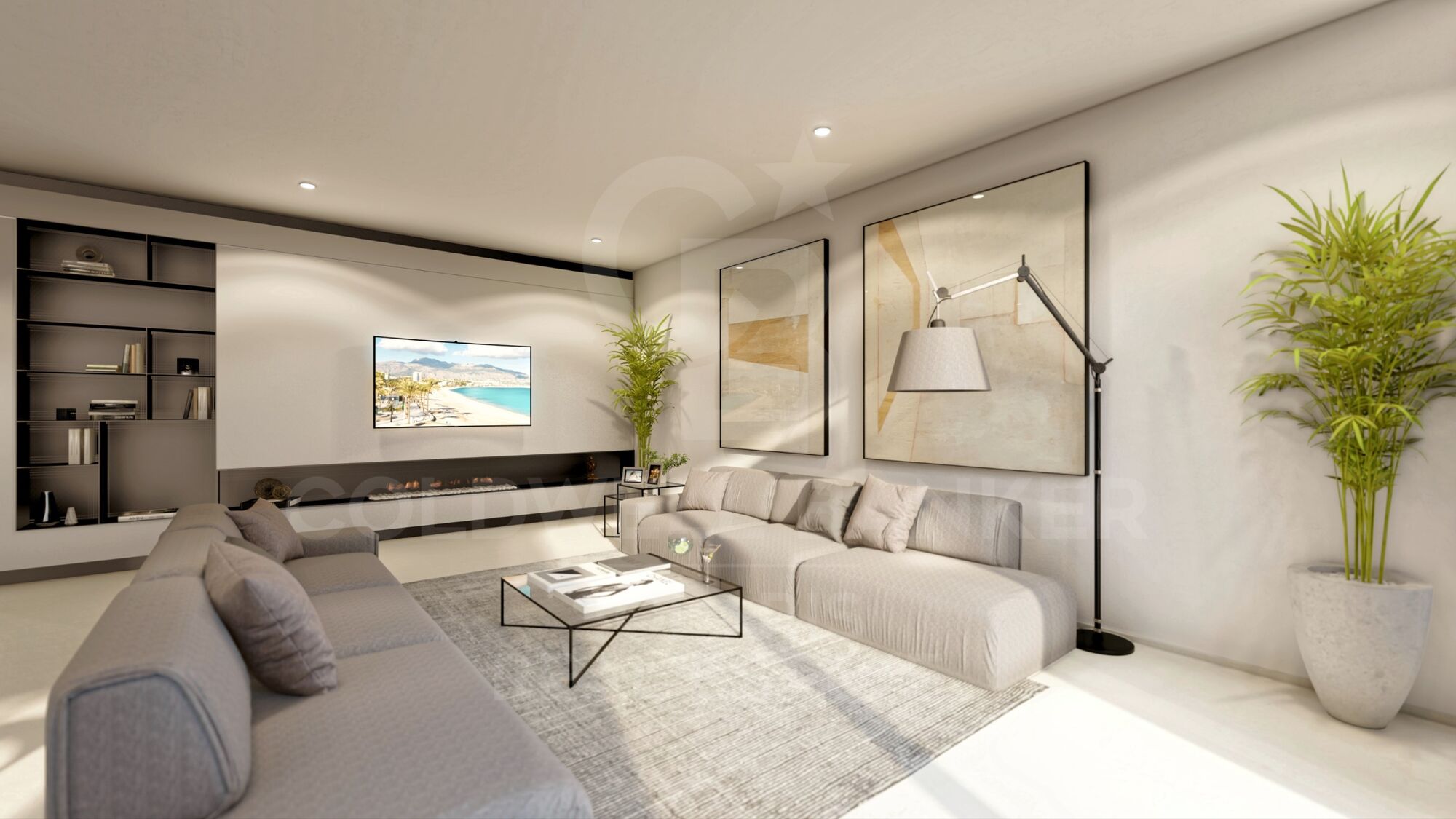 Im Bau Luxusvilla mit 4 Schlafzimmern in Altea