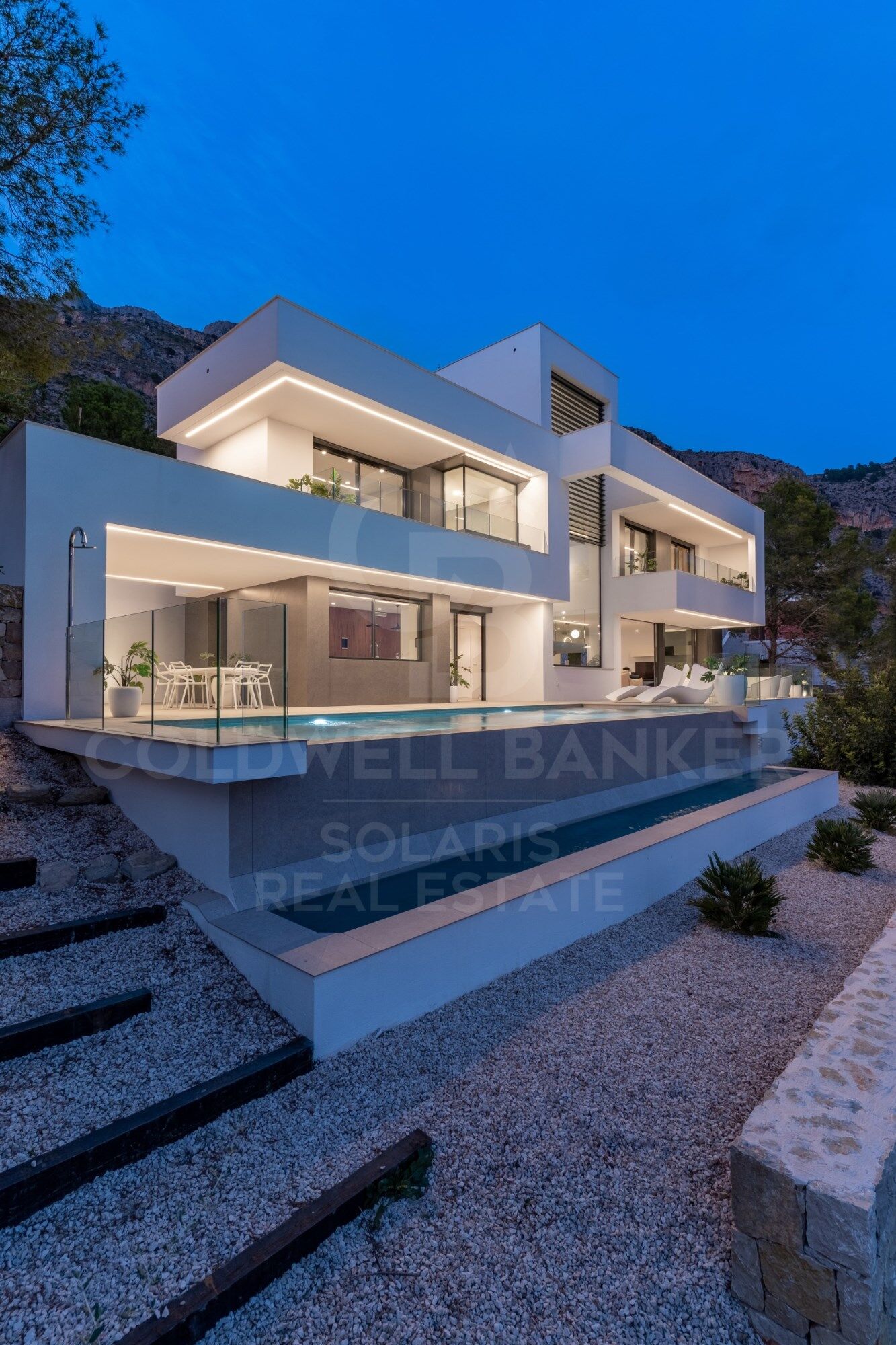 Villa de luxe exclusive avec vue sur la mer à Altea Hills