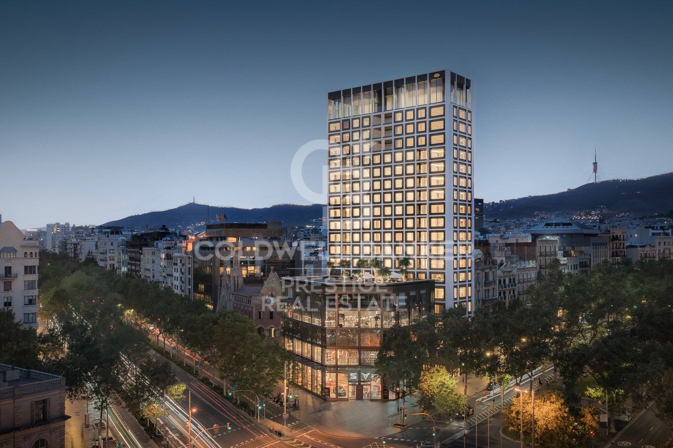 Drei-Zimmer-Wohnung in Passeig de Gràcia