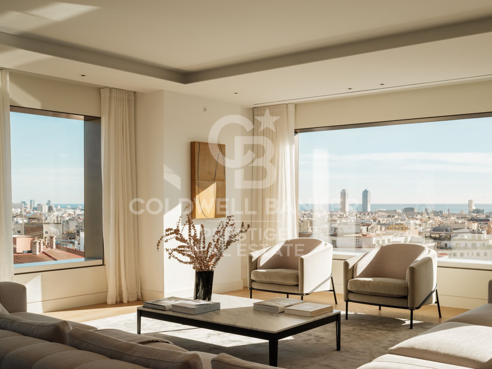 Piso en venta de dos dormitorios y despacho en Mandarín Residences