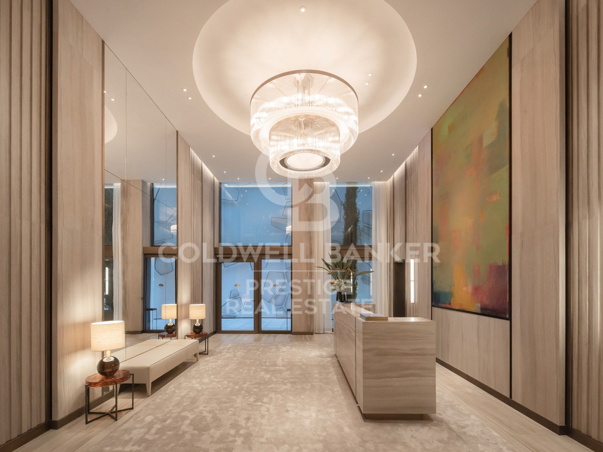 Two-bedroom flat and office for sale in Mandarin Oriental Residences