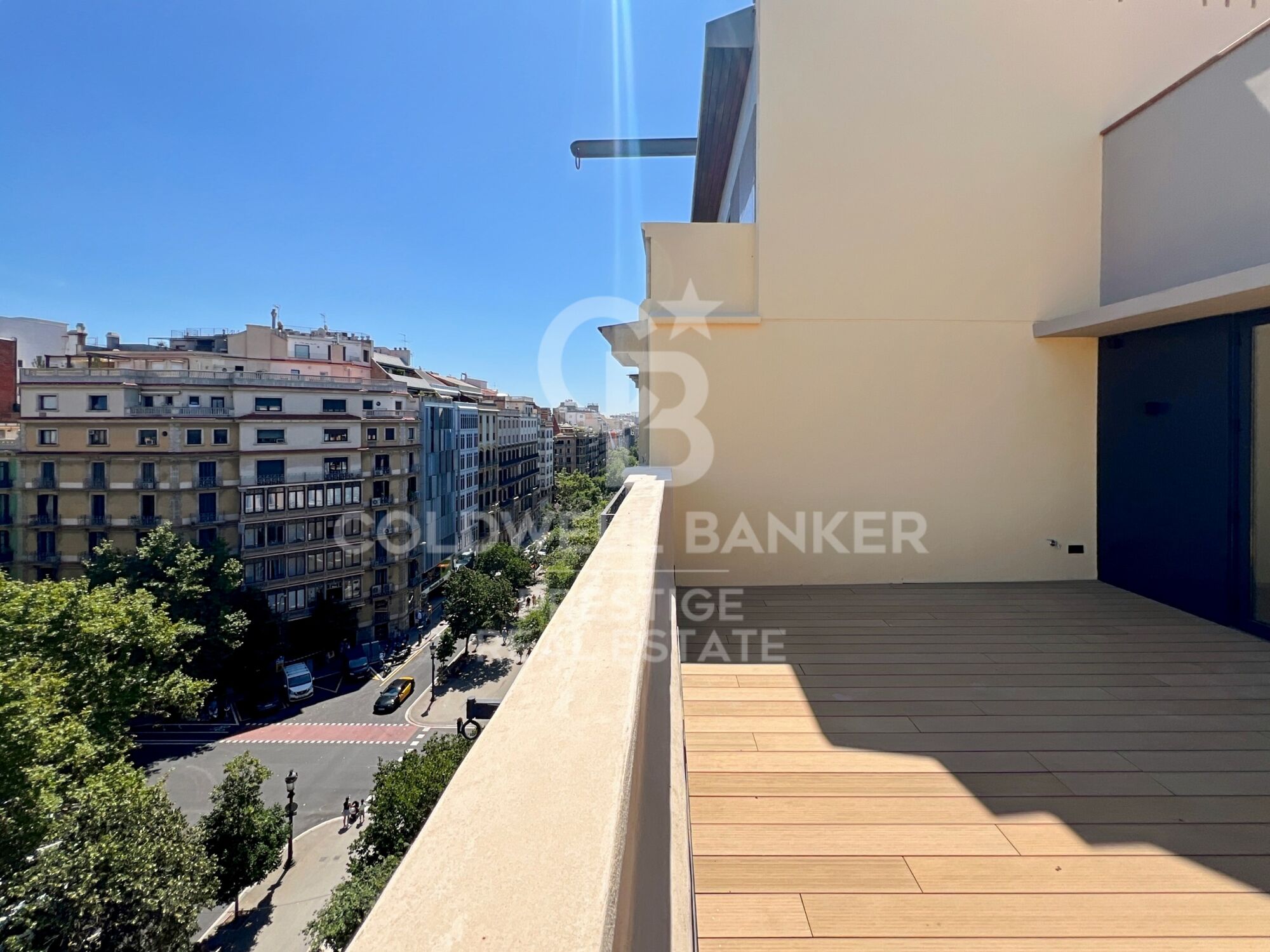 Penthouse neuf à vendre sur la Rambla Catalunya