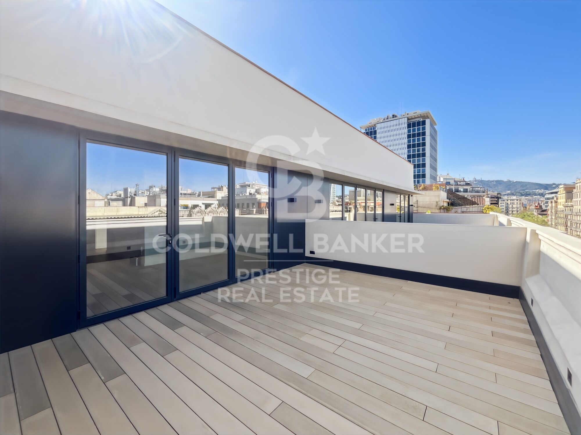 Penthouse neuf à vendre sur la Rambla Catalunya