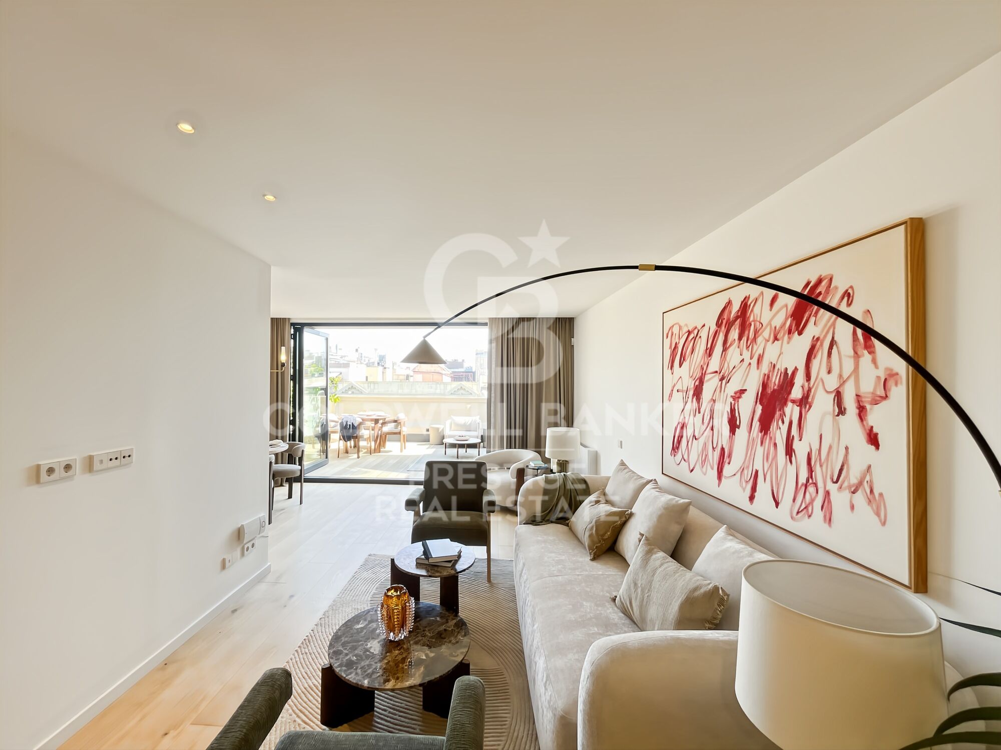 Penthouse neuf à vendre sur la Rambla Catalunya