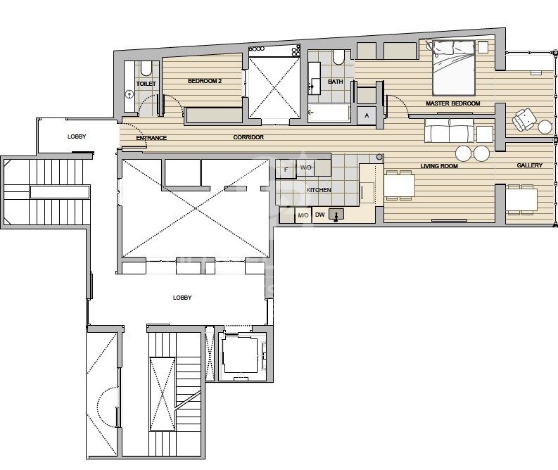 Apartamento de obra nueva en venta en Rambla Cataluña