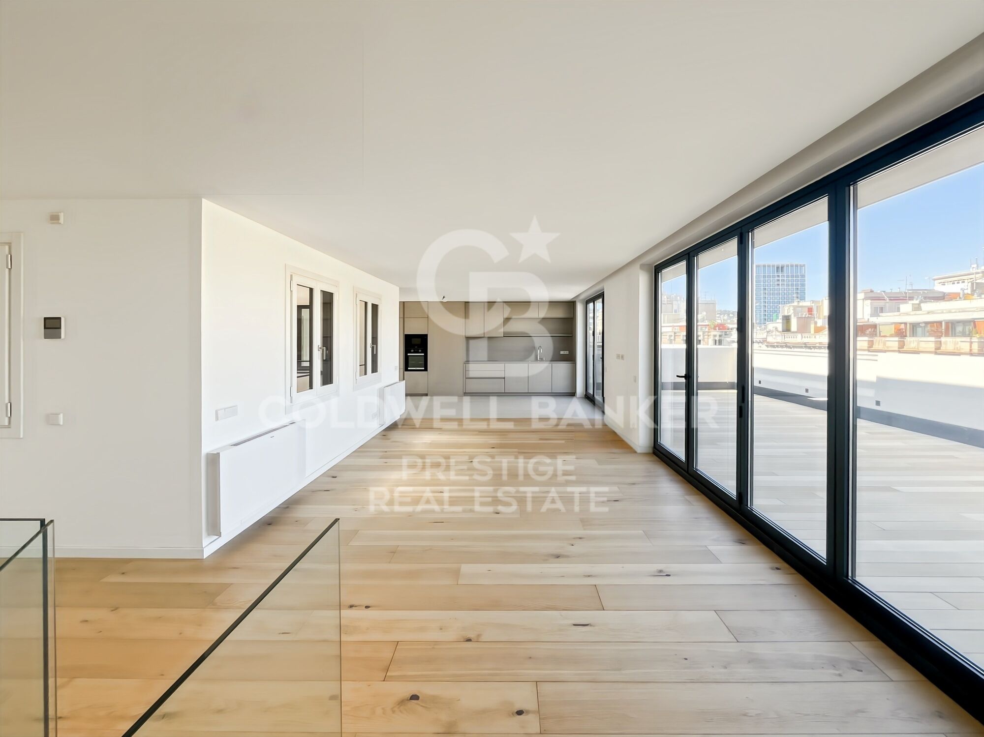 Ático duplex de obra nueva con terraza en Rambla Cataluña