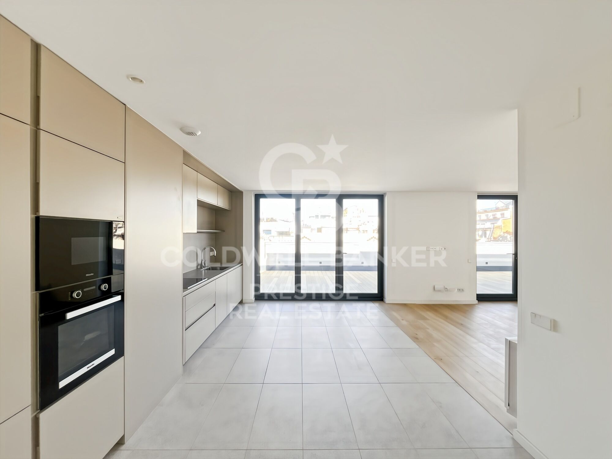 Ático duplex de obra nueva con terraza en Rambla Cataluña